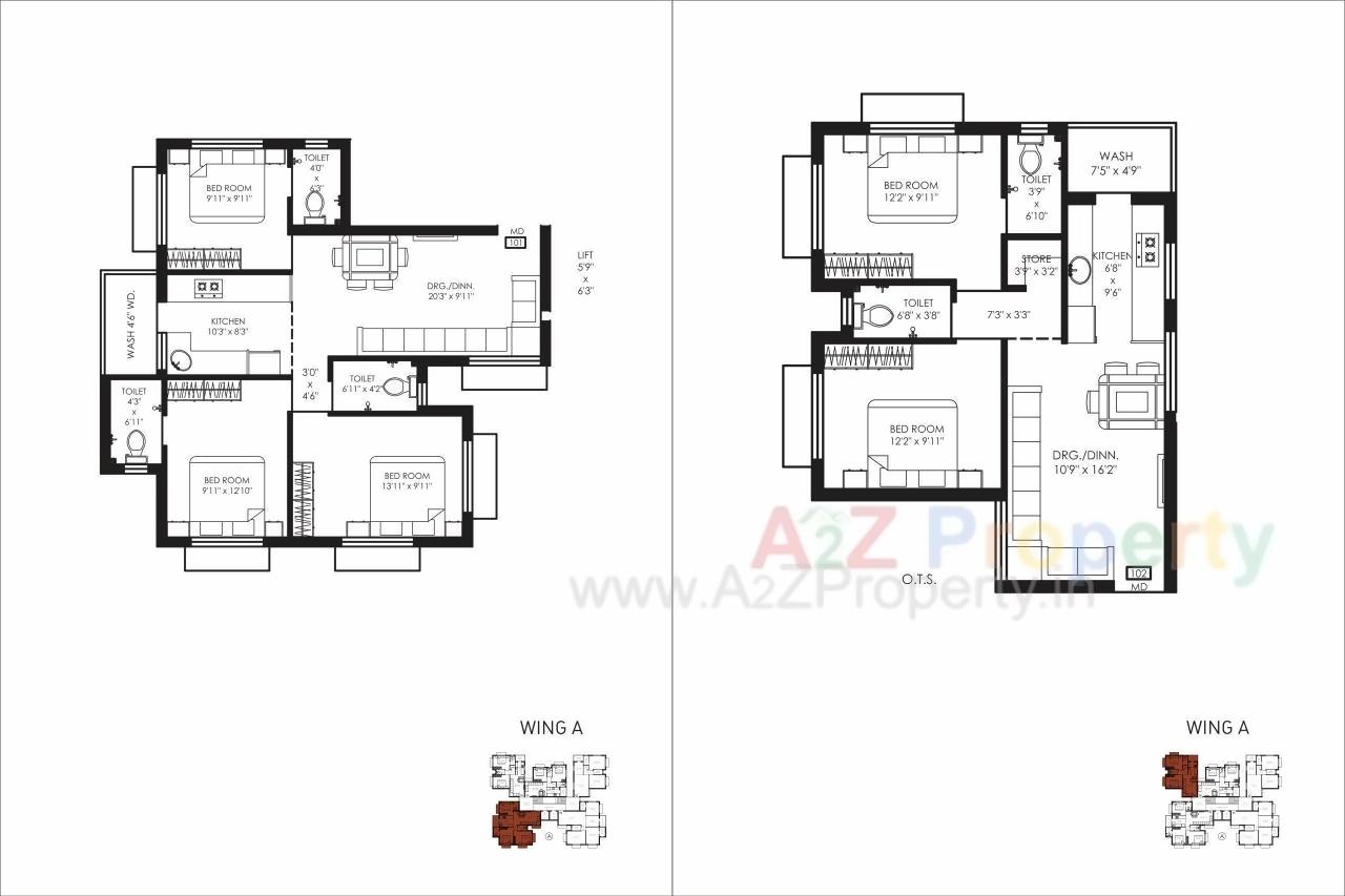 Layout of real estate project Aarav Heights located at City, Jamnagar, Gujarat