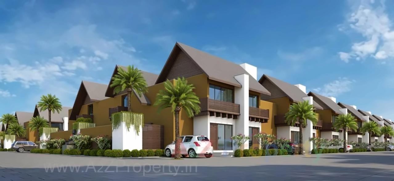 3D Elevation of real estate project Aarya Bhagwati located at Ravalsar, Jamnagar, Gujarat