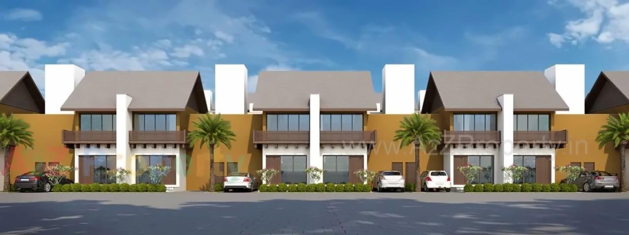 3D Elevation of real estate project Aarya Bhagwati located at Ravalsar, Jamnagar, Gujarat