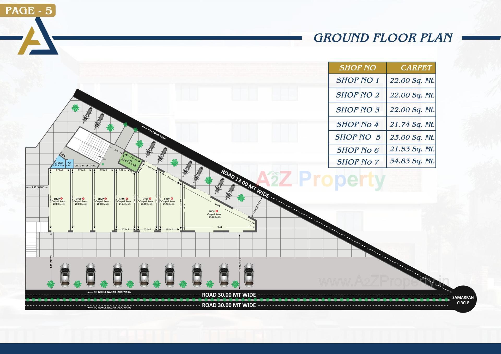  of real estate project Akhilam Corner located at Jamnagar, Jamnagar, Gujarat