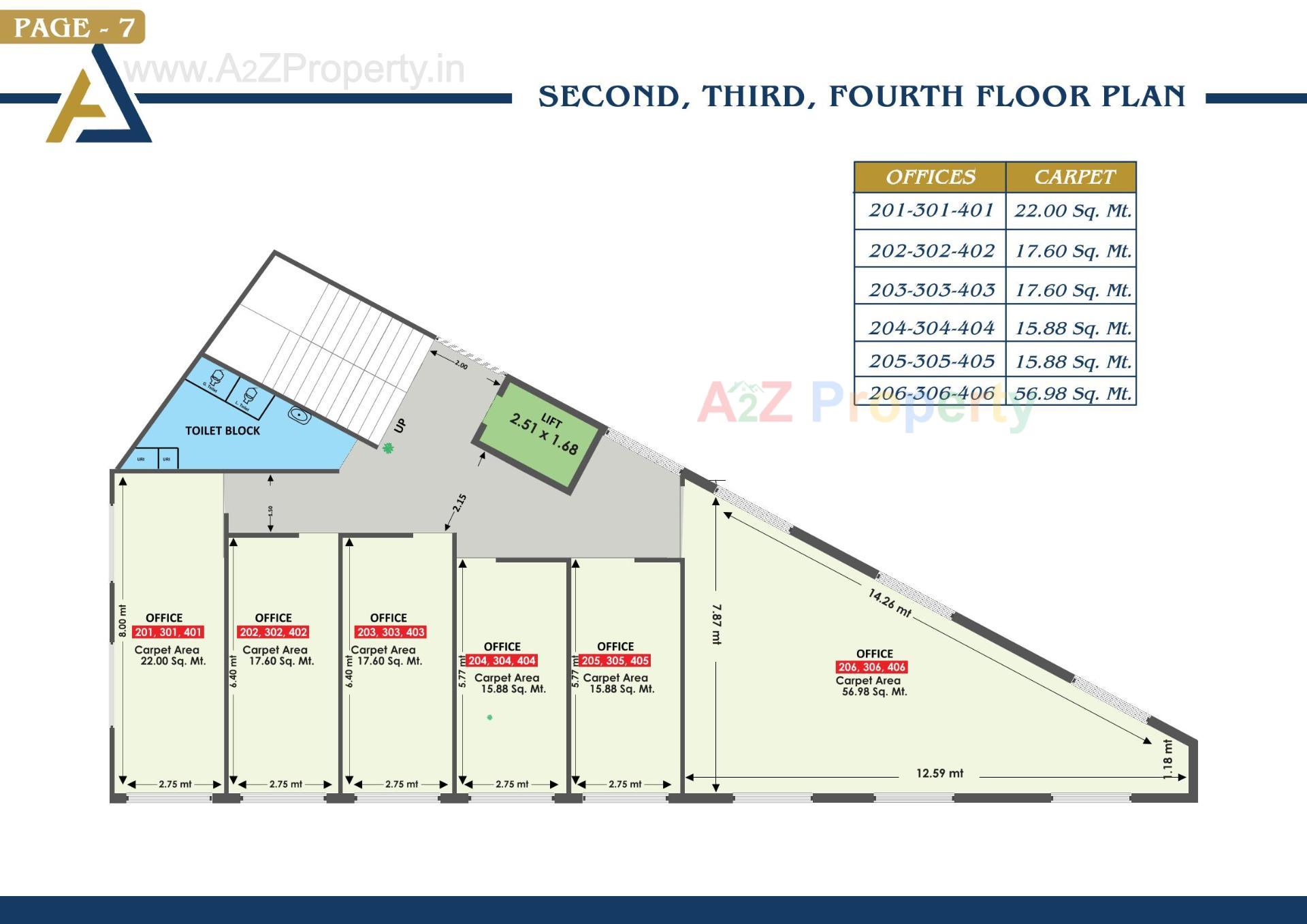 Layout of real estate project Akhilam Corner located at Jamnagar, Jamnagar, Gujarat