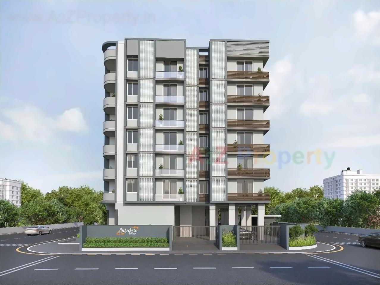 3D Elevation of real estate project Antrix Annexe located at Jamnagar, Jamnagar, Gujarat