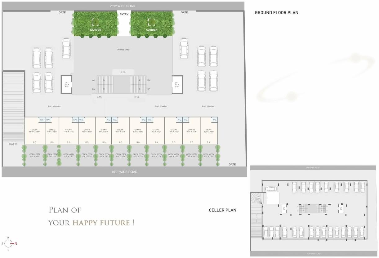 Layout of real estate project Antrix Legacy located at Jamnagar, Jamnagar, Gujarat