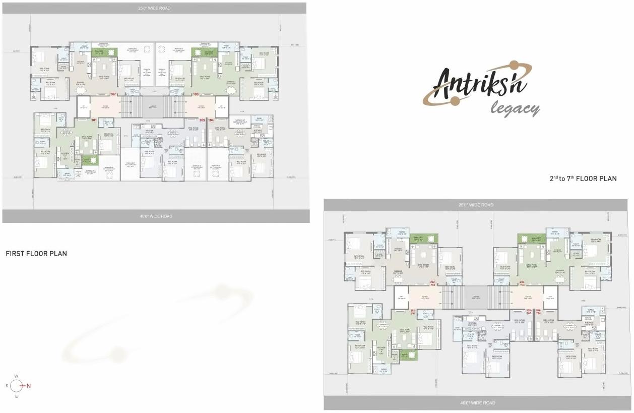 Layout of real estate project Antrix Legacy located at Jamnagar, Jamnagar, Gujarat