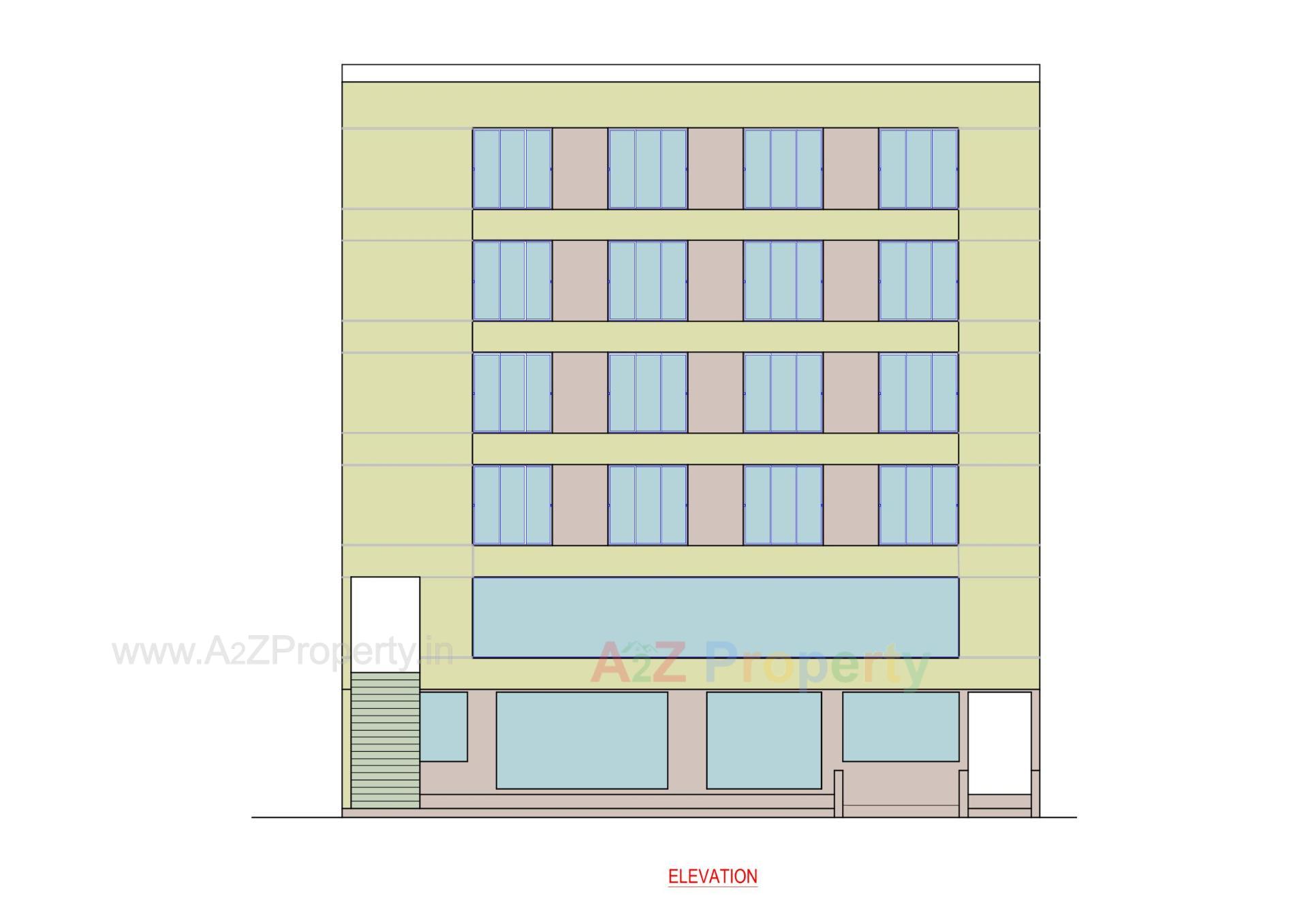 Layout of real estate project Business Plaza located at Jamnagar, Jamnagar, Gujarat