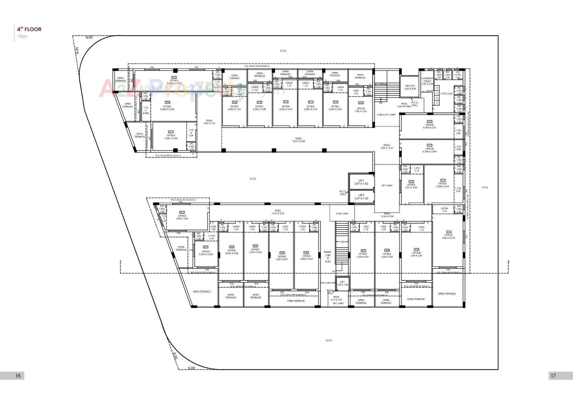 Layout of real estate project Capital Imperia located at Jamnagar, Jamnagar, Gujarat