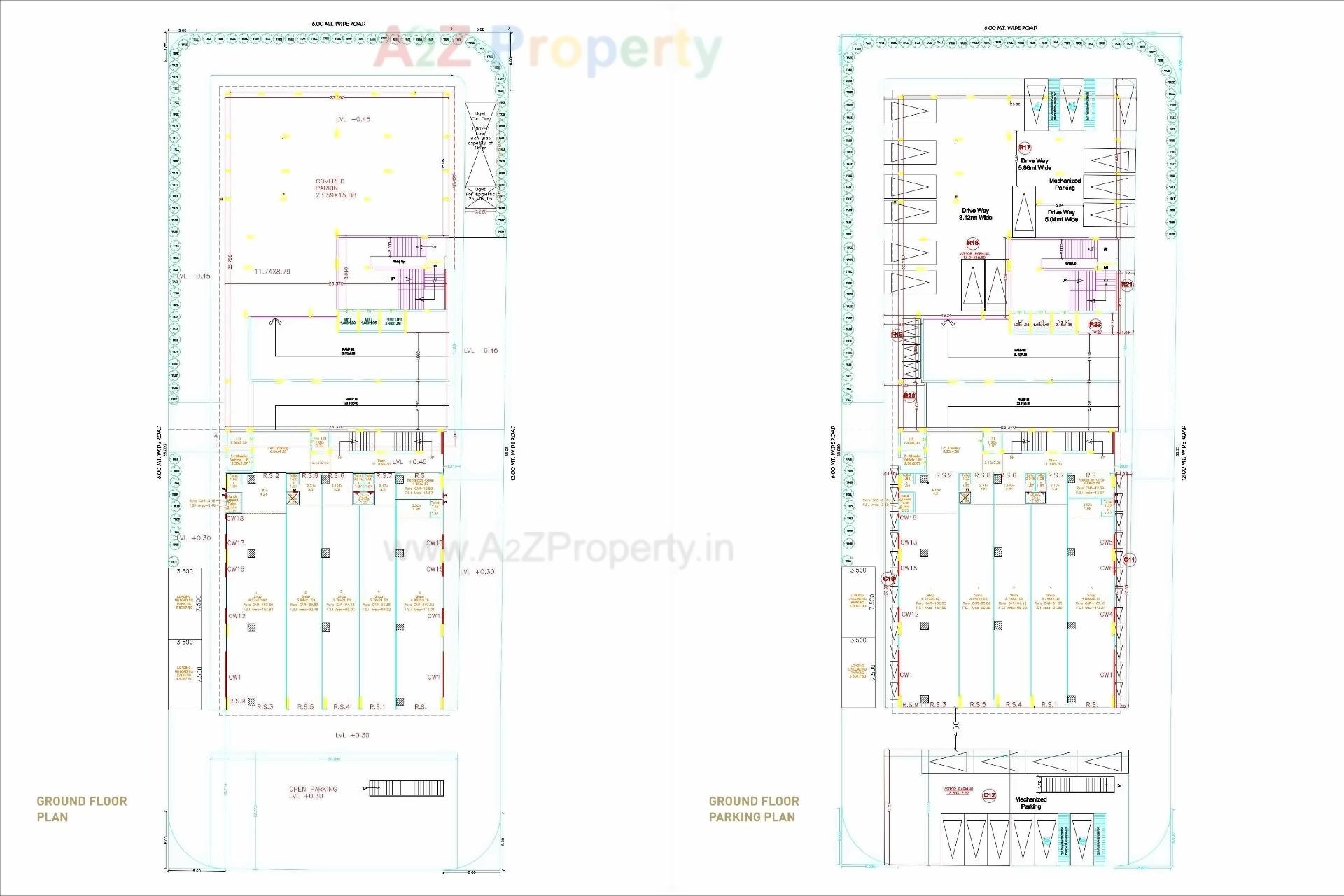 Layout of real estate project Centroid Luxuria located at Jamnagar, Jamnagar, Gujarat