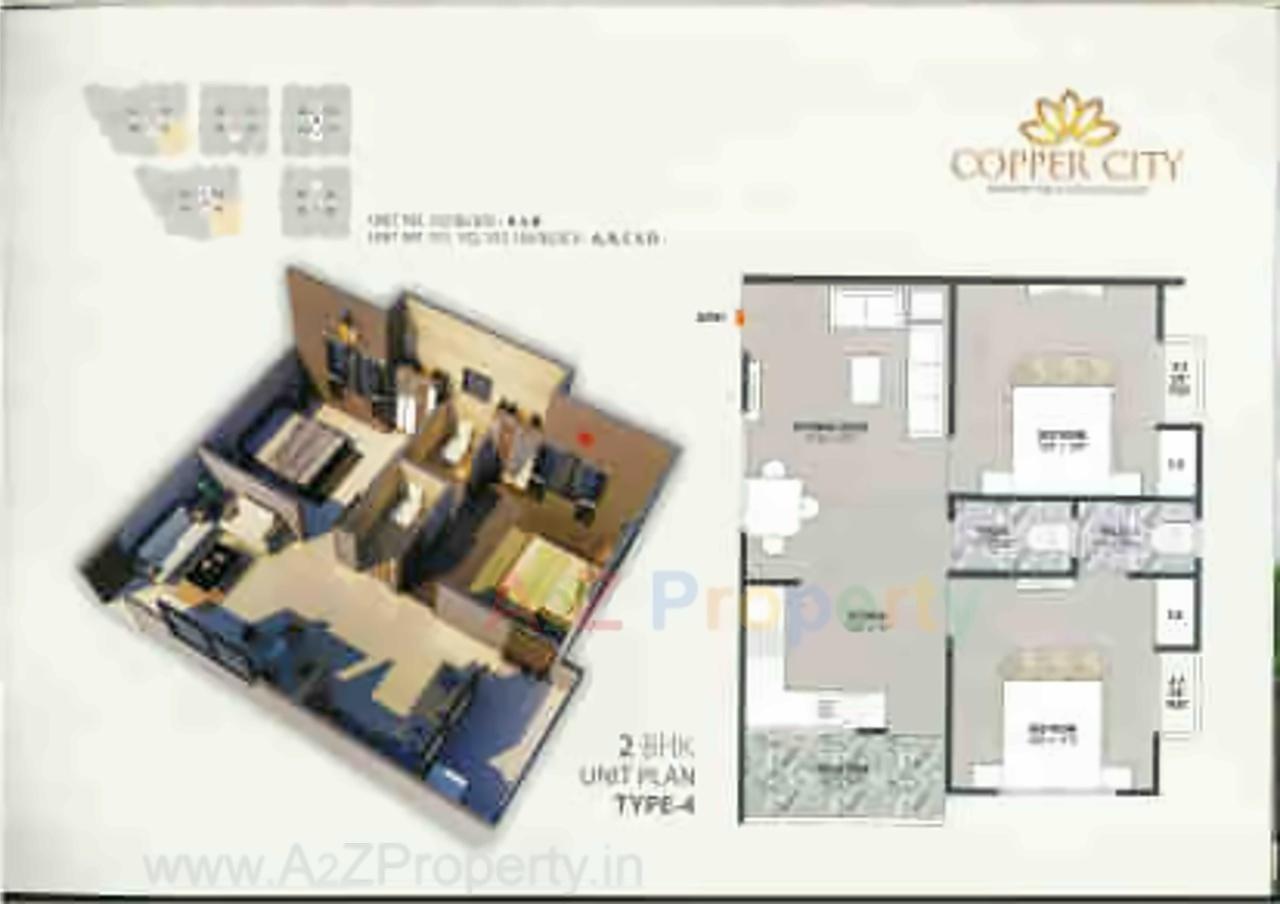 Layout of real estate project Copper City located at Jamnagar, Jamnagar, Gujarat