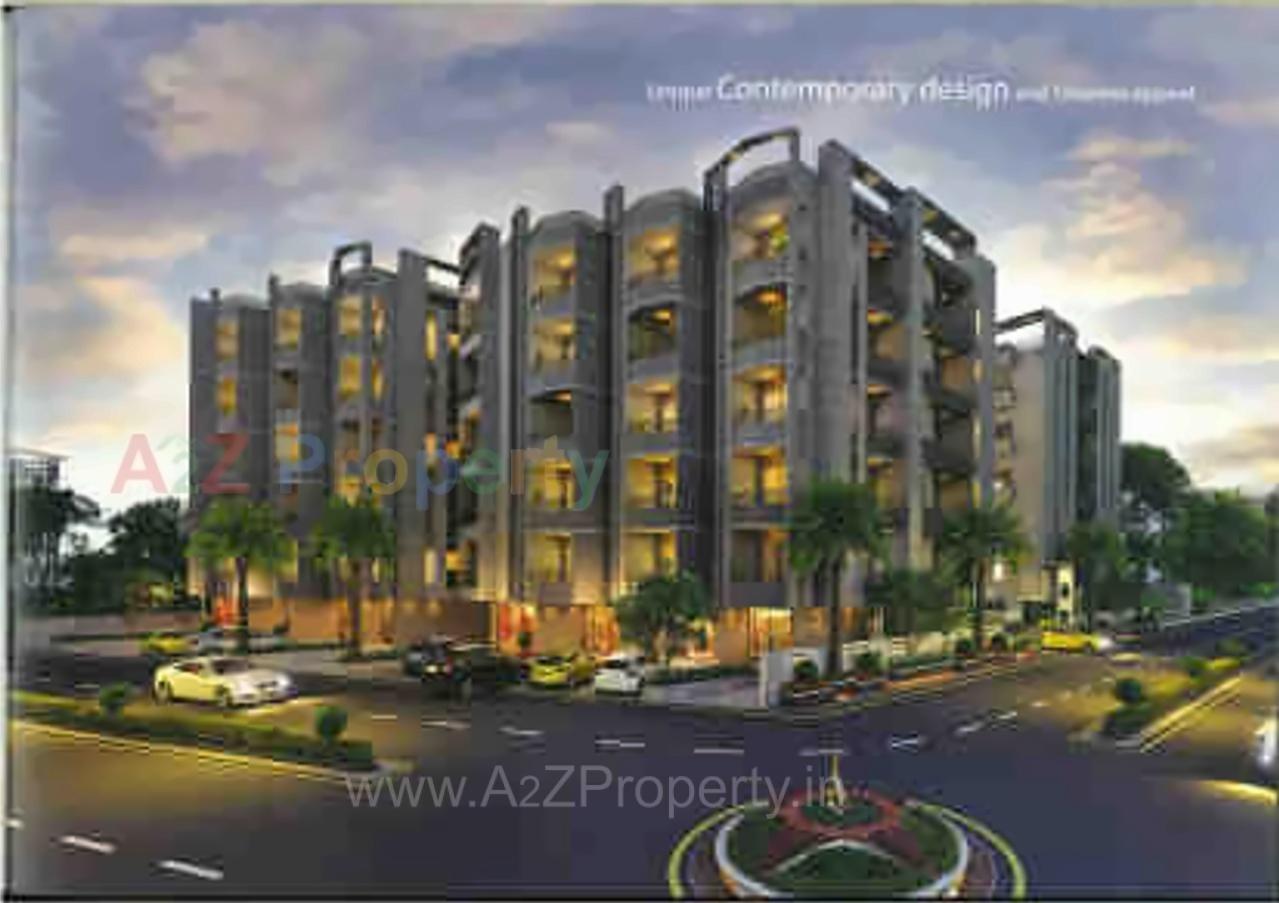 3D Elevation of real estate project Copper City located at Jamnagar, Jamnagar, Gujarat