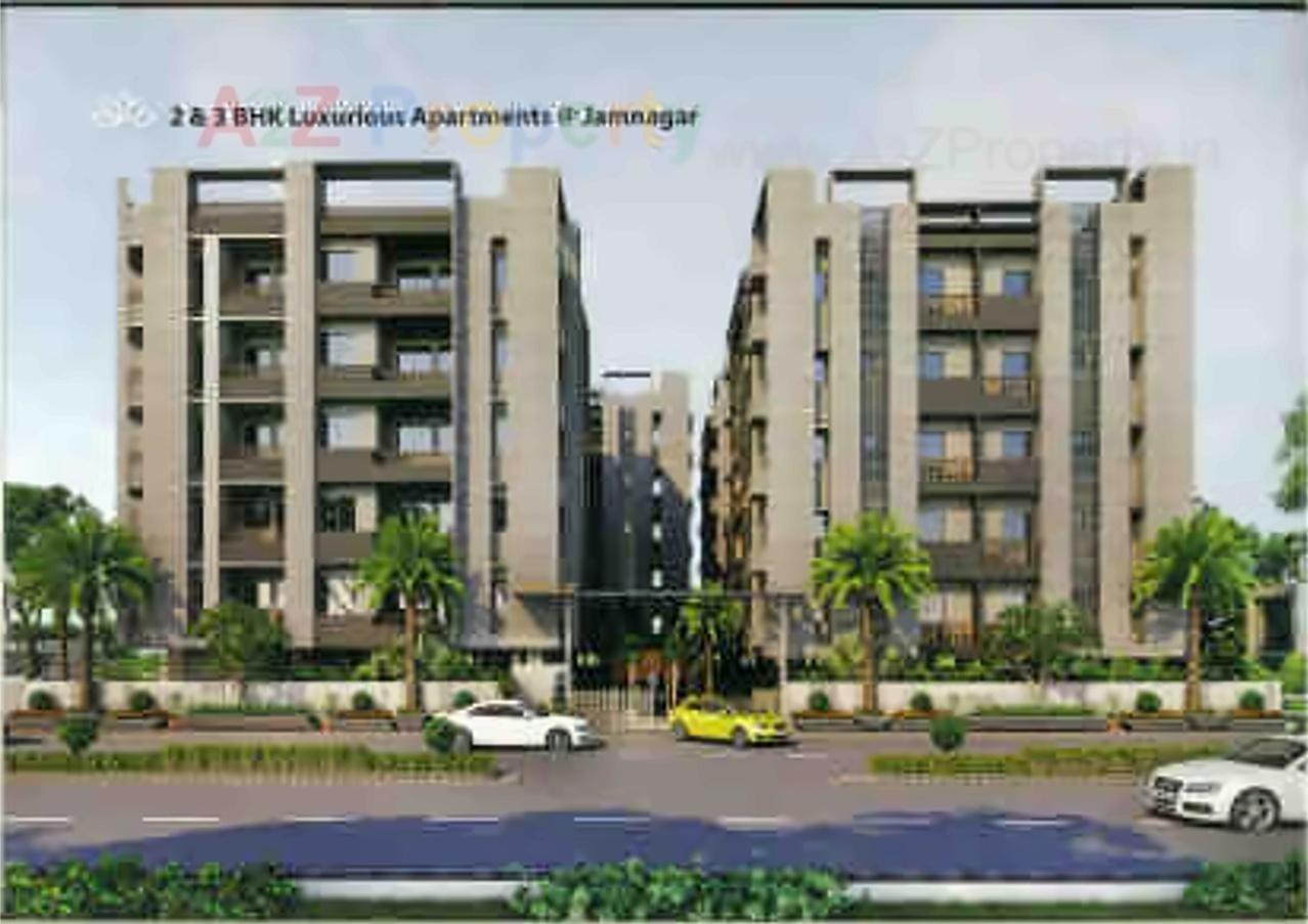3D Elevation of real estate project Copper City located at Jamnagar, Jamnagar, Gujarat