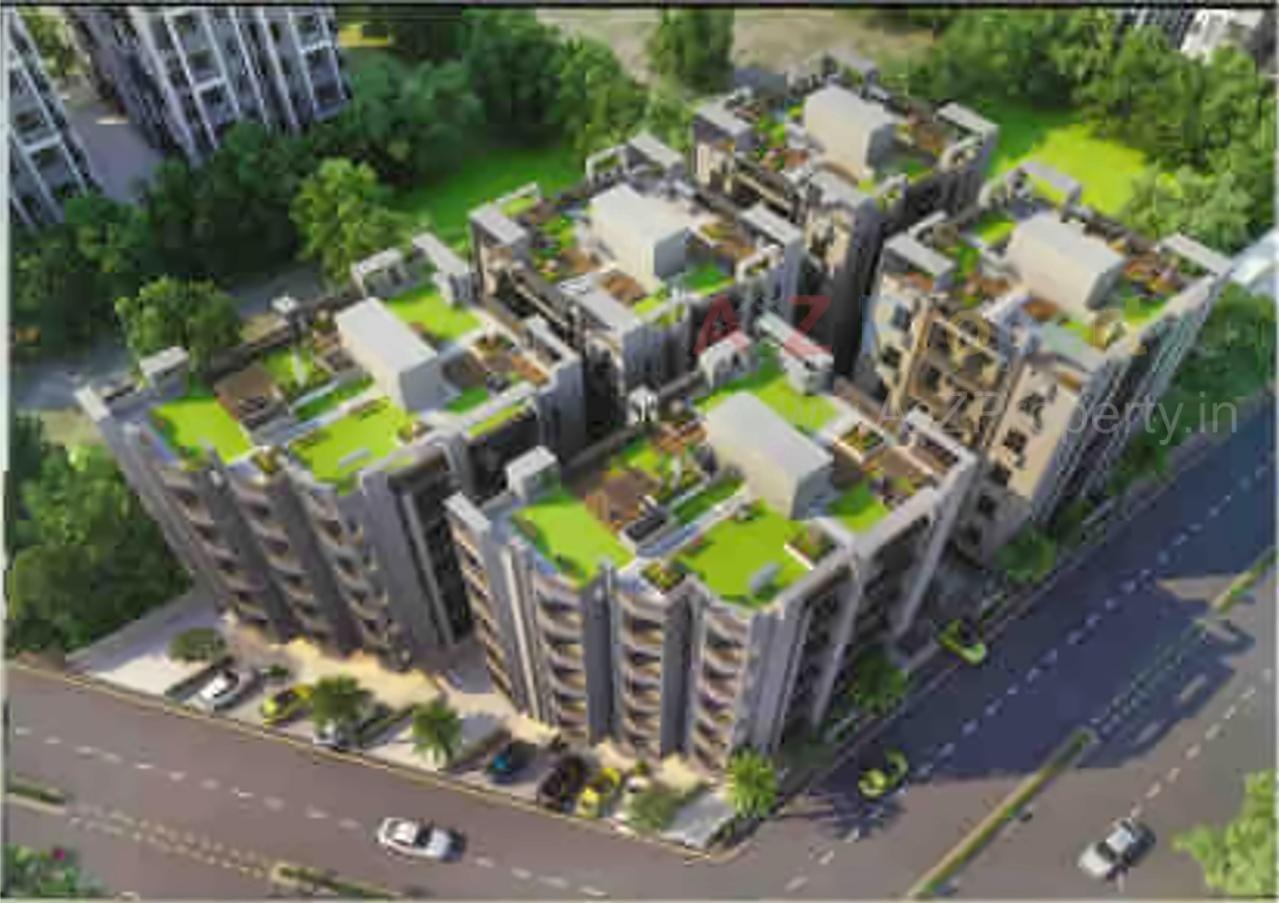 3D Elevation of real estate project Copper City located at Jamnagar, Jamnagar, Gujarat