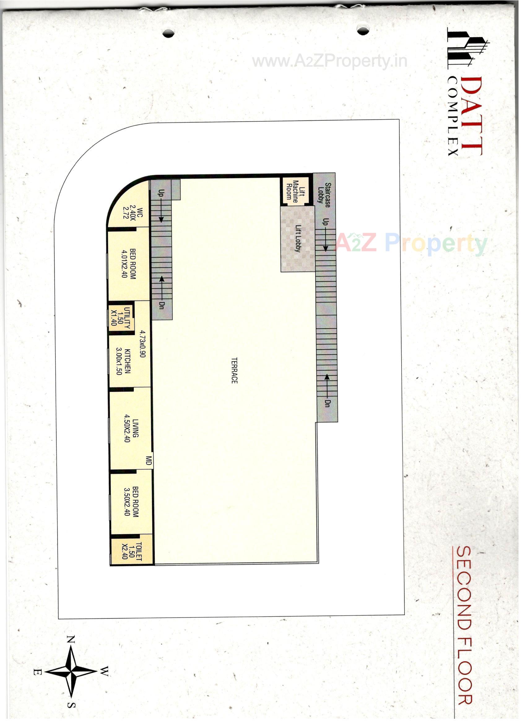 Layout of real estate project Datt Complex located at Jamnagar, Jamnagar, Gujarat