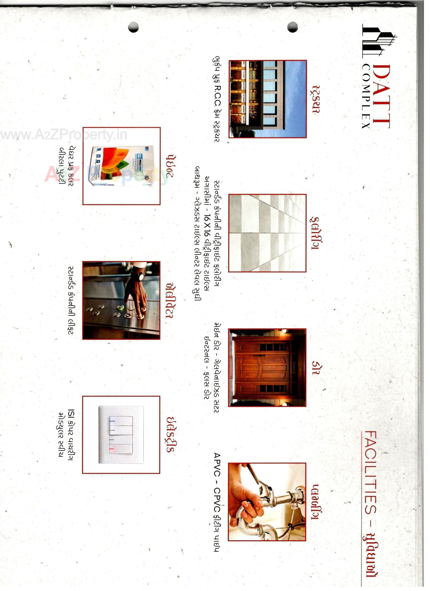 Layout of real estate project Datt Complex located at Jamnagar, Jamnagar, Gujarat