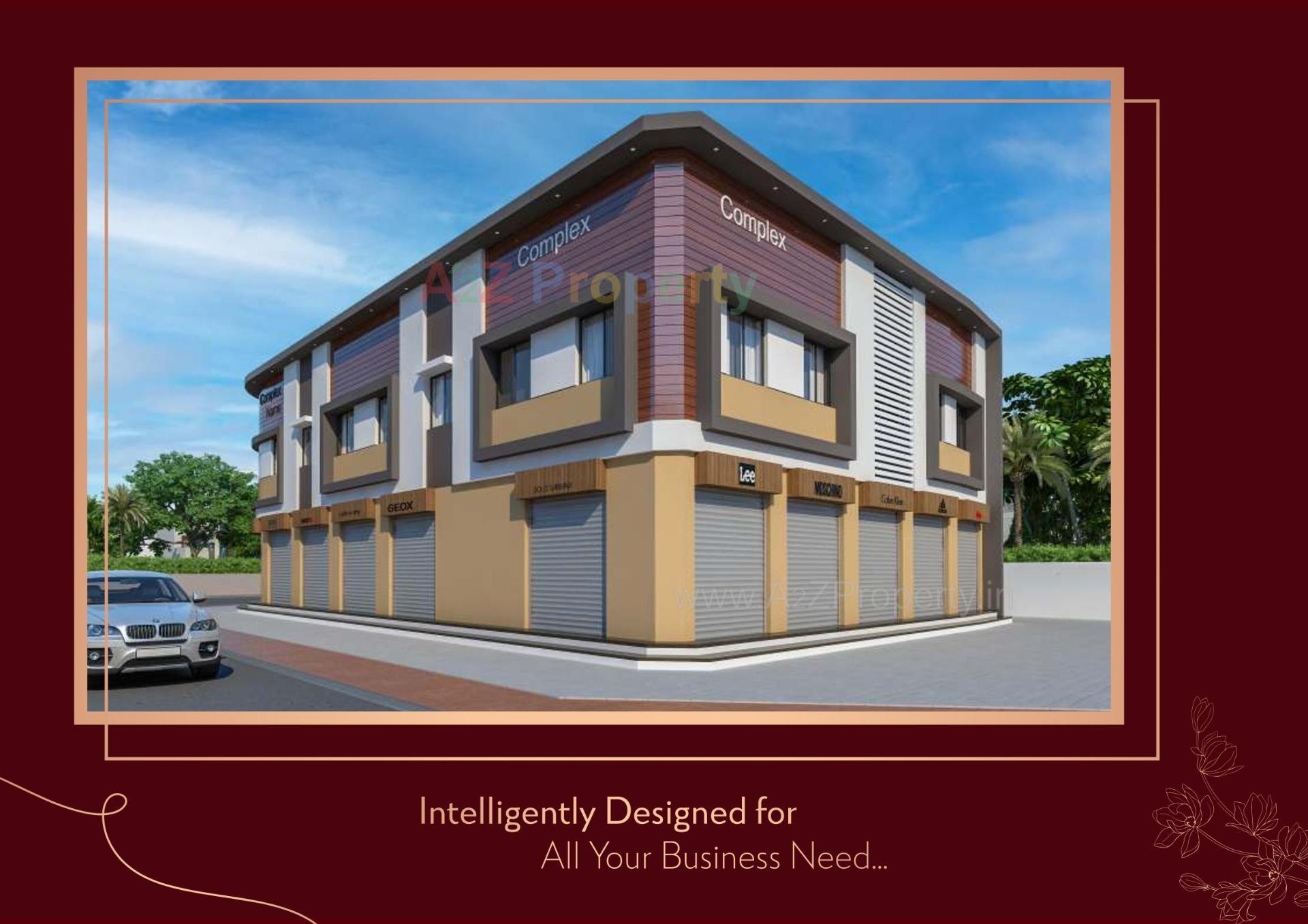 3D Elevation of real estate project Elite Luxuria   0 located at Naghedi, Jamnagar, Gujarat