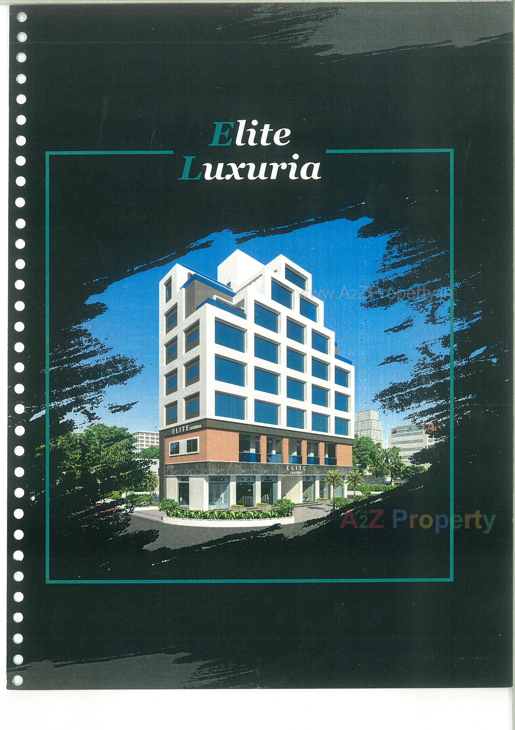 3D Elevation of real estate project Elite Luxuria located at Jamnagar, Jamnagar, Gujarat