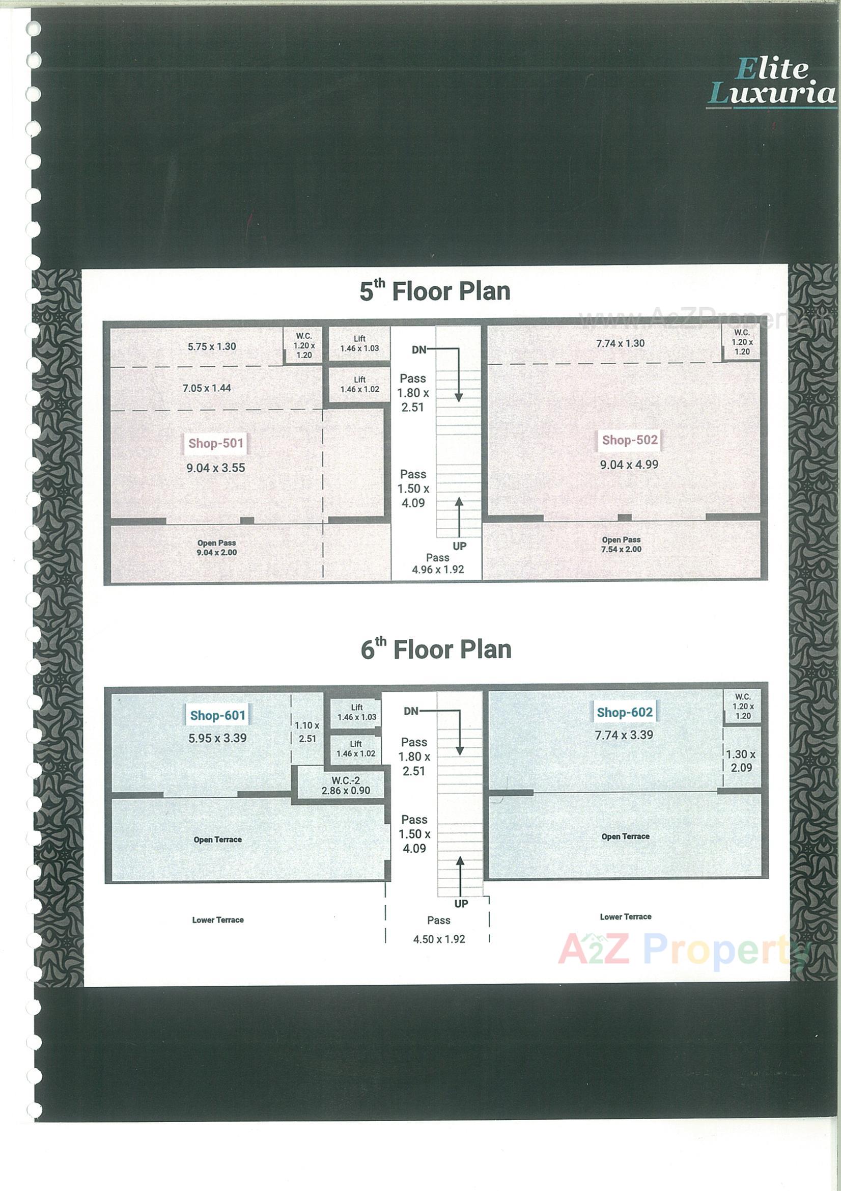 Layout of real estate project Elite Luxuria located at Jamnagar, Jamnagar, Gujarat