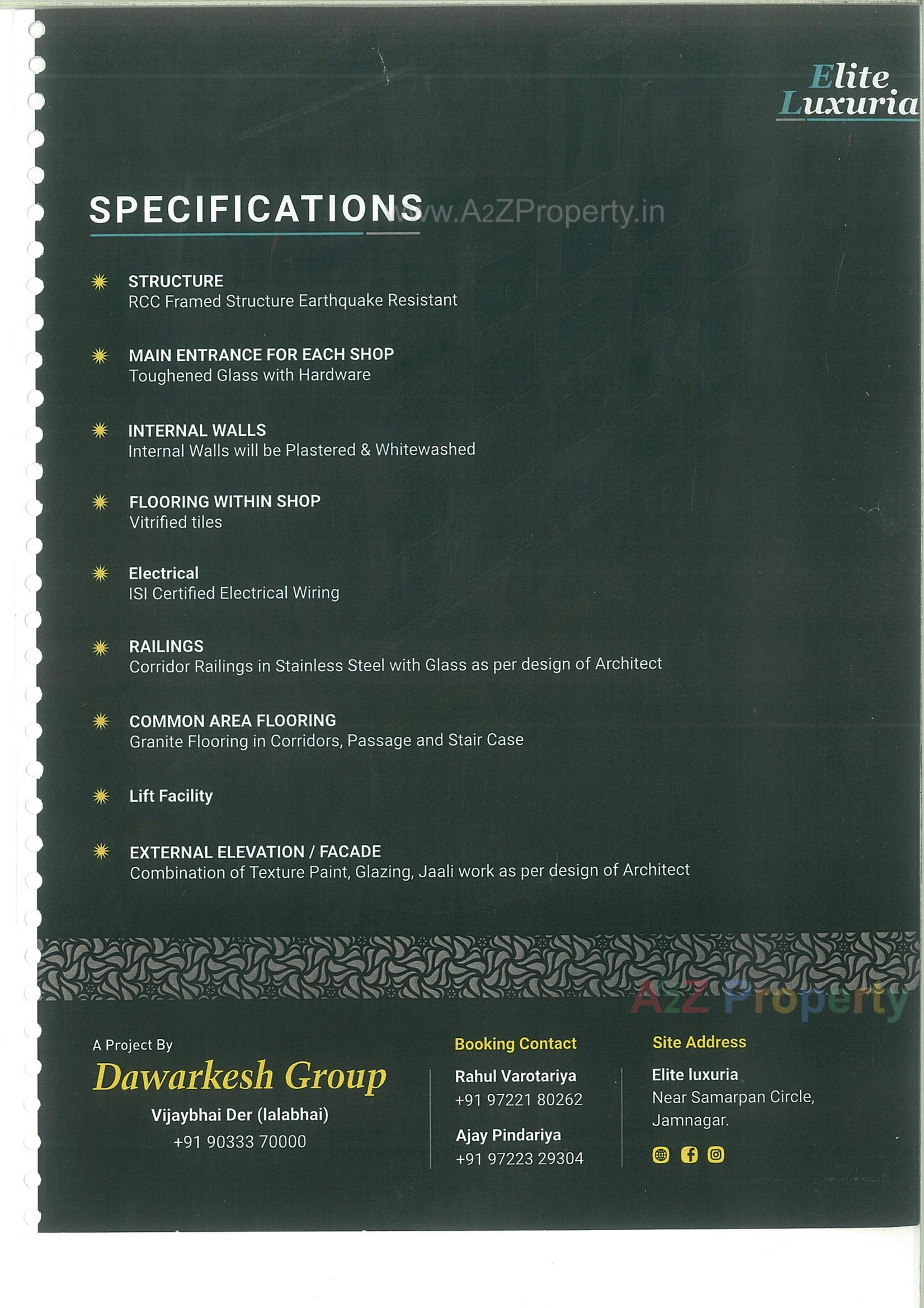  of real estate project Elite Luxuria located at Jamnagar, Jamnagar, Gujarat