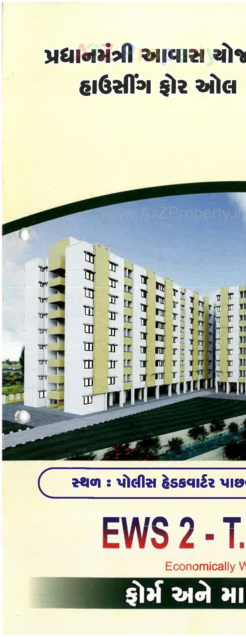 3D Elevation of real estate project Ews T P  1,f P located at Jamnagar, Jamnagar, Gujarat