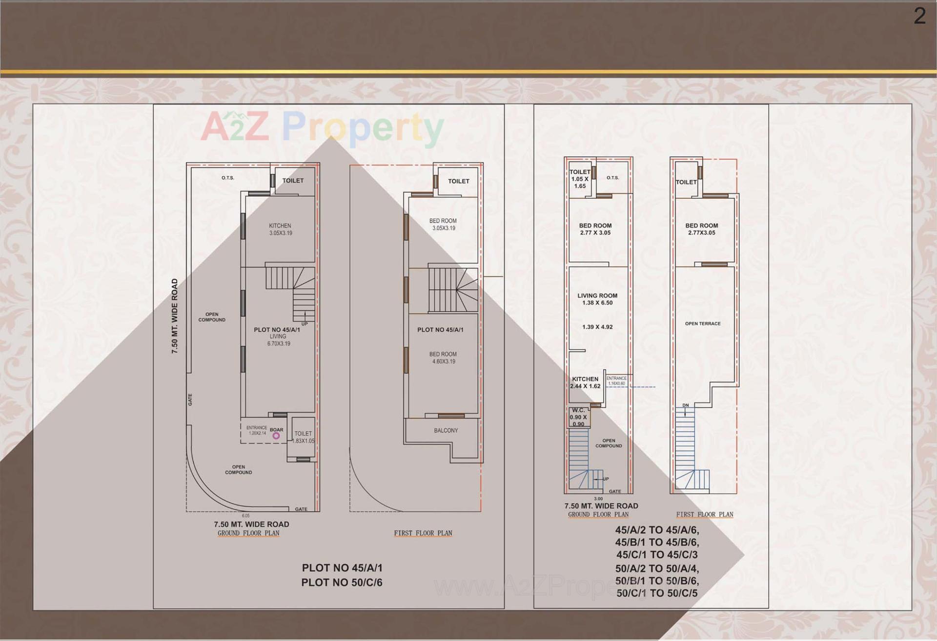 Layout of real estate project Gopalnagar located at City, Jamnagar, Gujarat