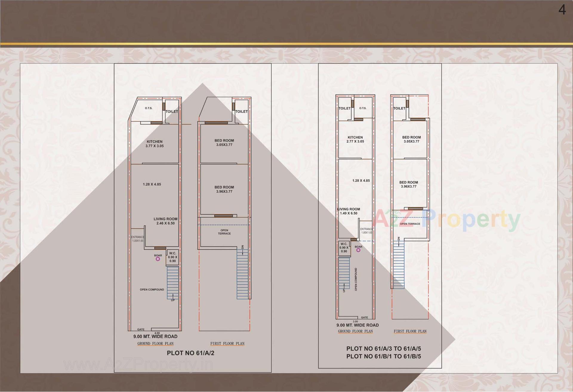 Layout of real estate project Gopalnagar located at City, Jamnagar, Gujarat