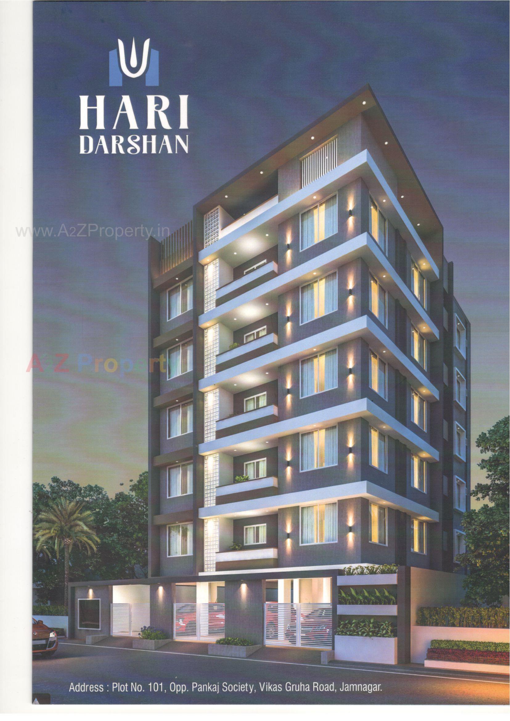3D Elevation of real estate project Hari Darshan located at Jamnagar, Jamnagar, Gujarat