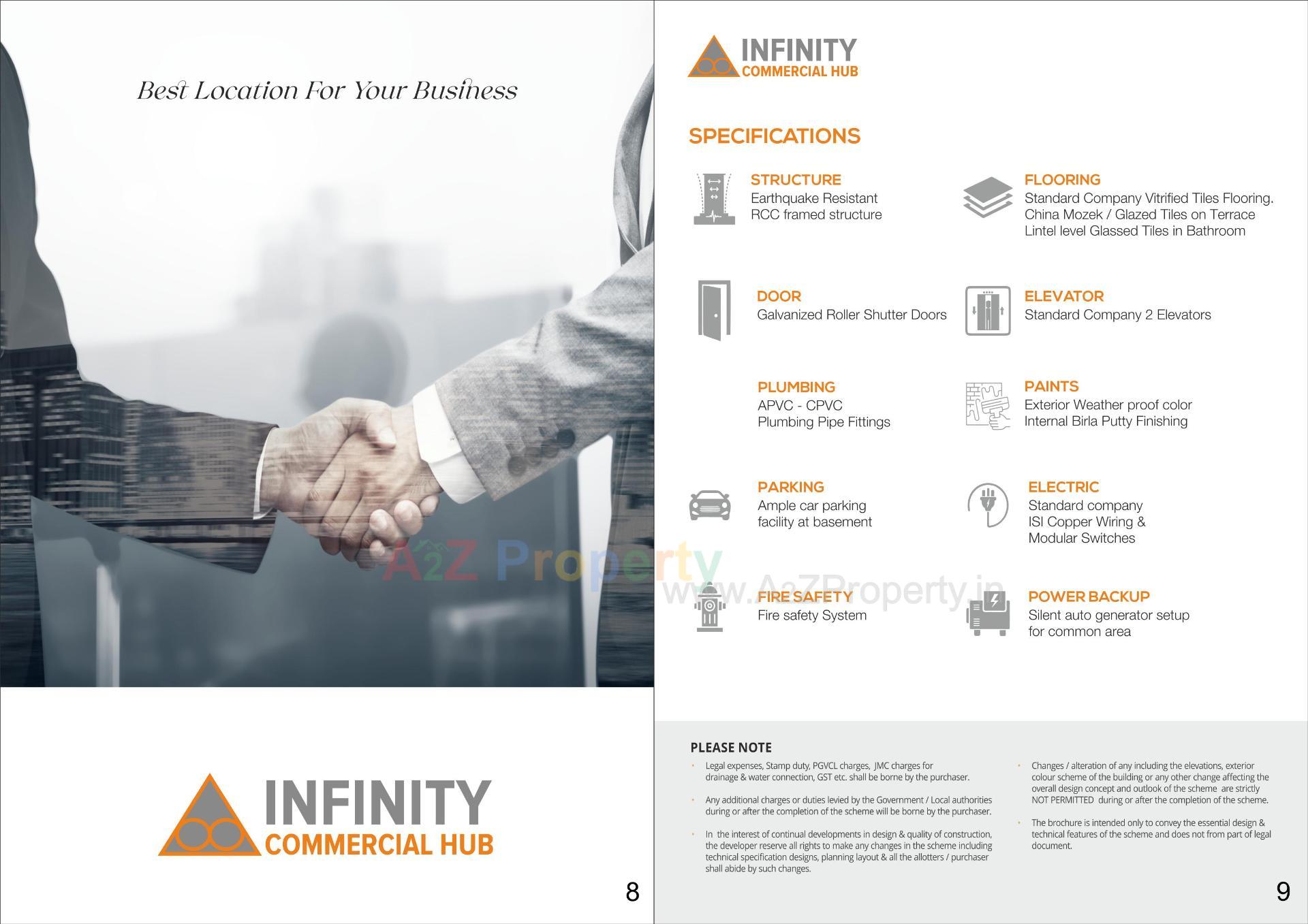  of real estate project Infinity  Hub located at Jamnagar, Jamnagar, Gujarat