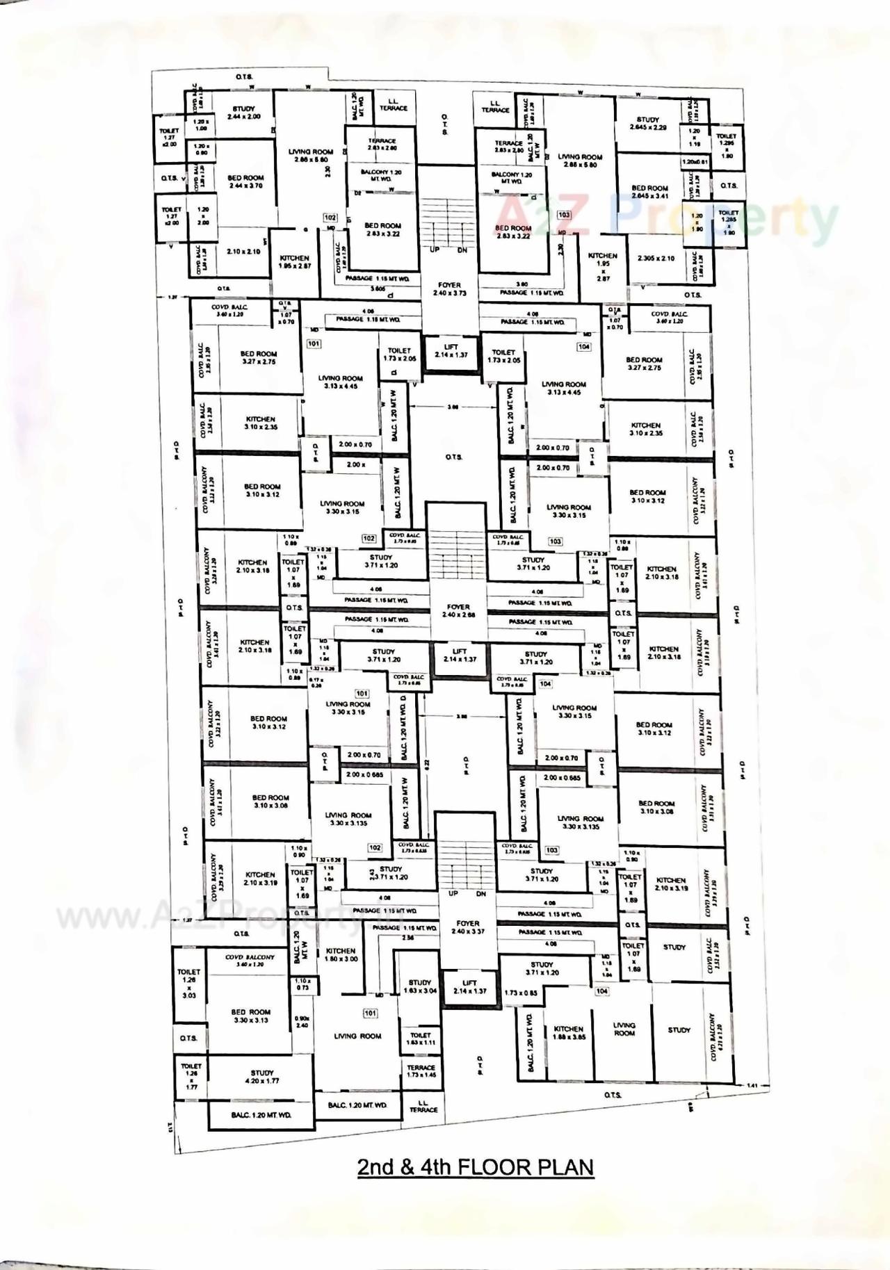 Layout of real estate project Jinkushal Residency located at Jamnagar, Jamnagar, Gujarat