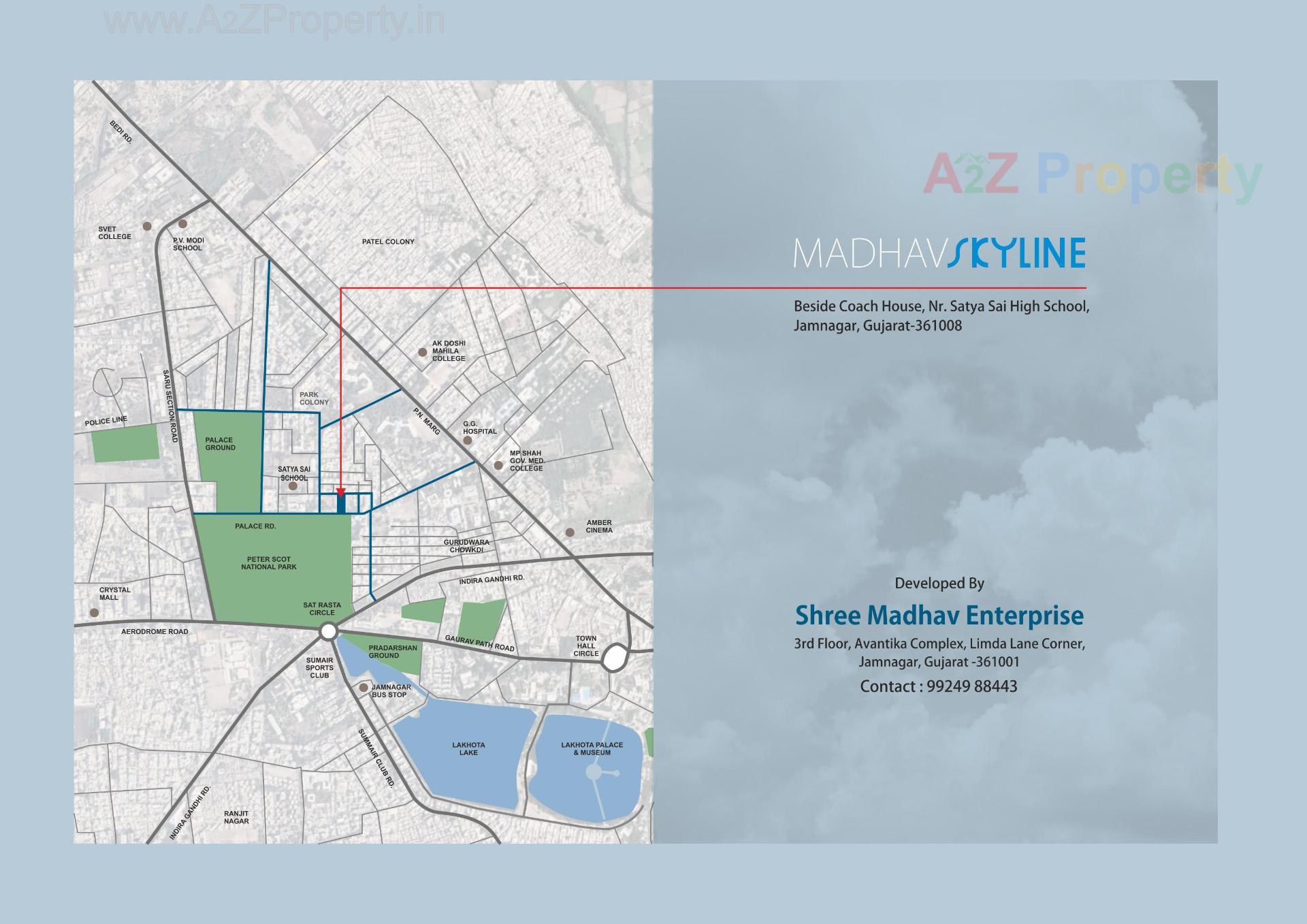  of real estate project Madhav Skyline located at Jamnagar, Jamnagar, Gujarat