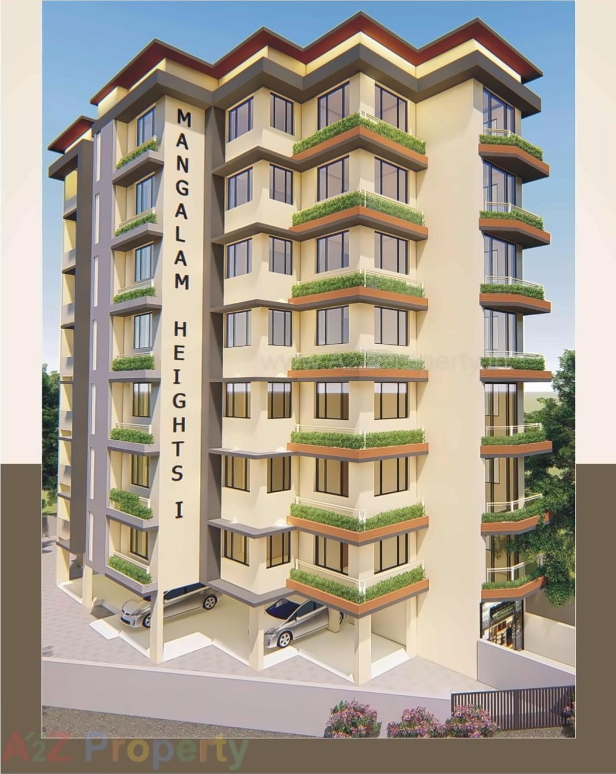 3D Elevation of real estate project Mangalam Heights 0 located at Jamnagar, Jamnagar, Gujarat