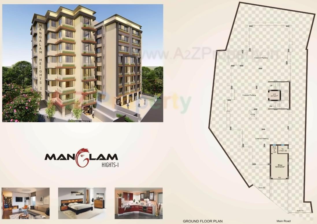 Layout of real estate project Mangalam Heights 0 located at Jamnagar, Jamnagar, Gujarat