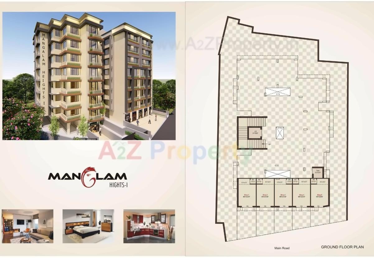 Layout of real estate project Mangalam Heights located at Jamnagar, Jamnagar, Gujarat