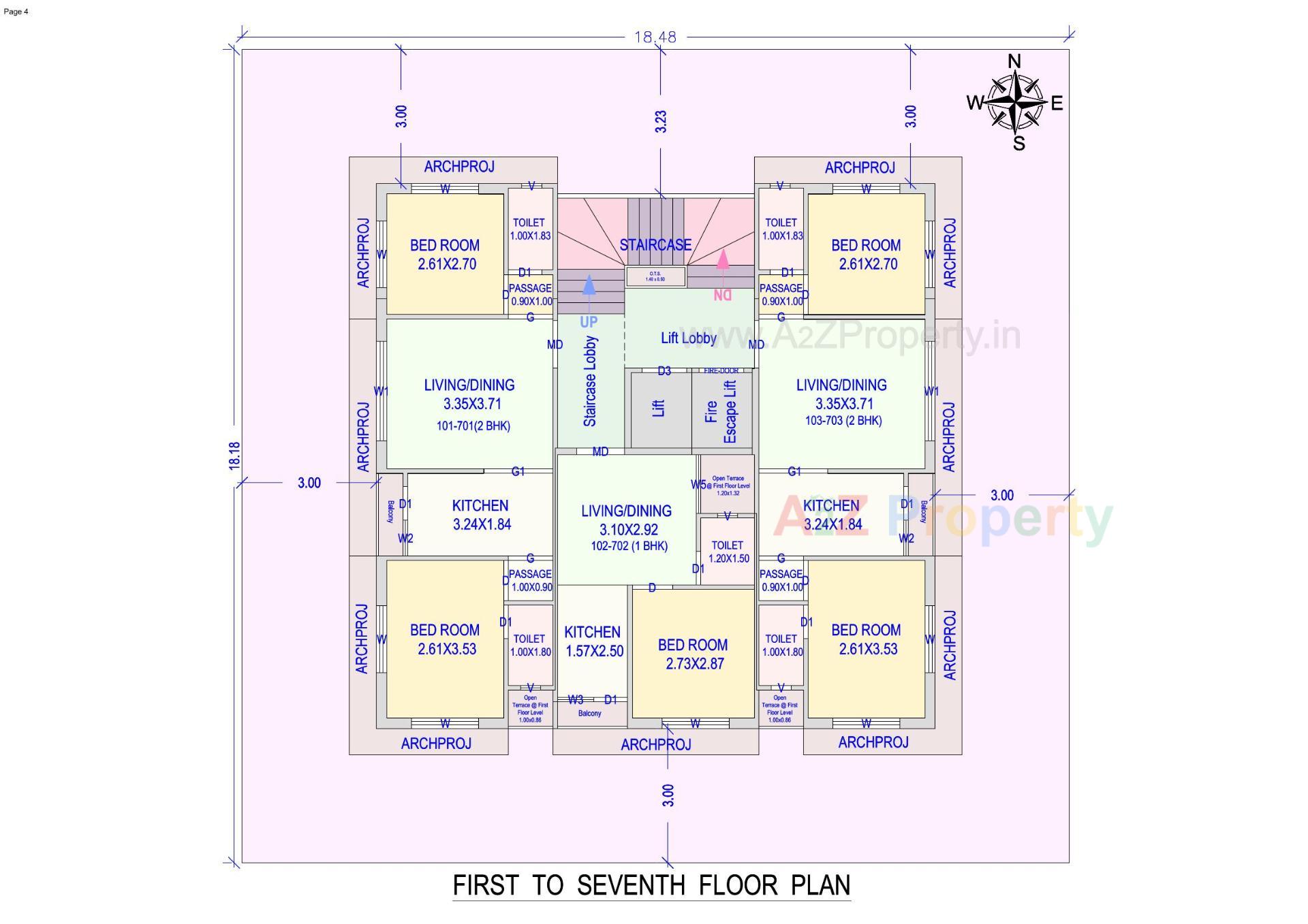 Layout of real estate project Mayur located at Jamnagar, Jamnagar, Gujarat