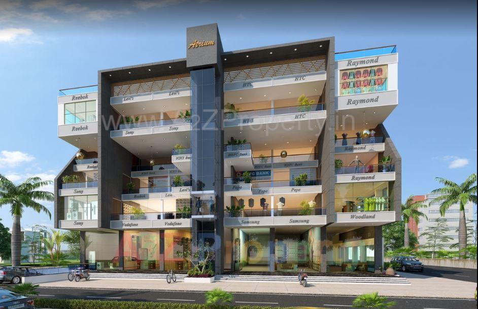 3D Elevation of real estate project Neo Atrium located at Jamnagar, Jamnagar, Gujarat