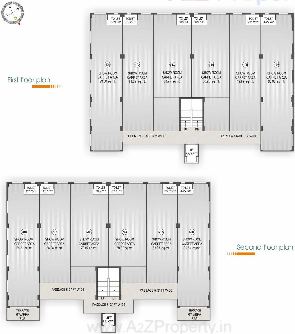 Layout of real estate project Neo Atrium located at Jamnagar, Jamnagar, Gujarat