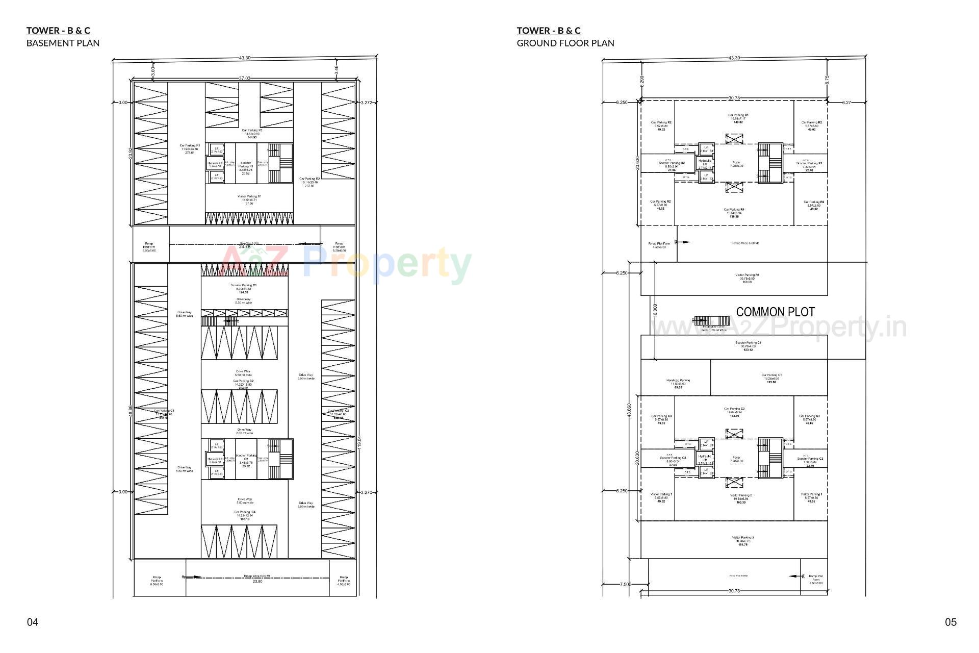 Layout of real estate project Neo Platinum located at Jamnagar, Jamnagar, Gujarat
