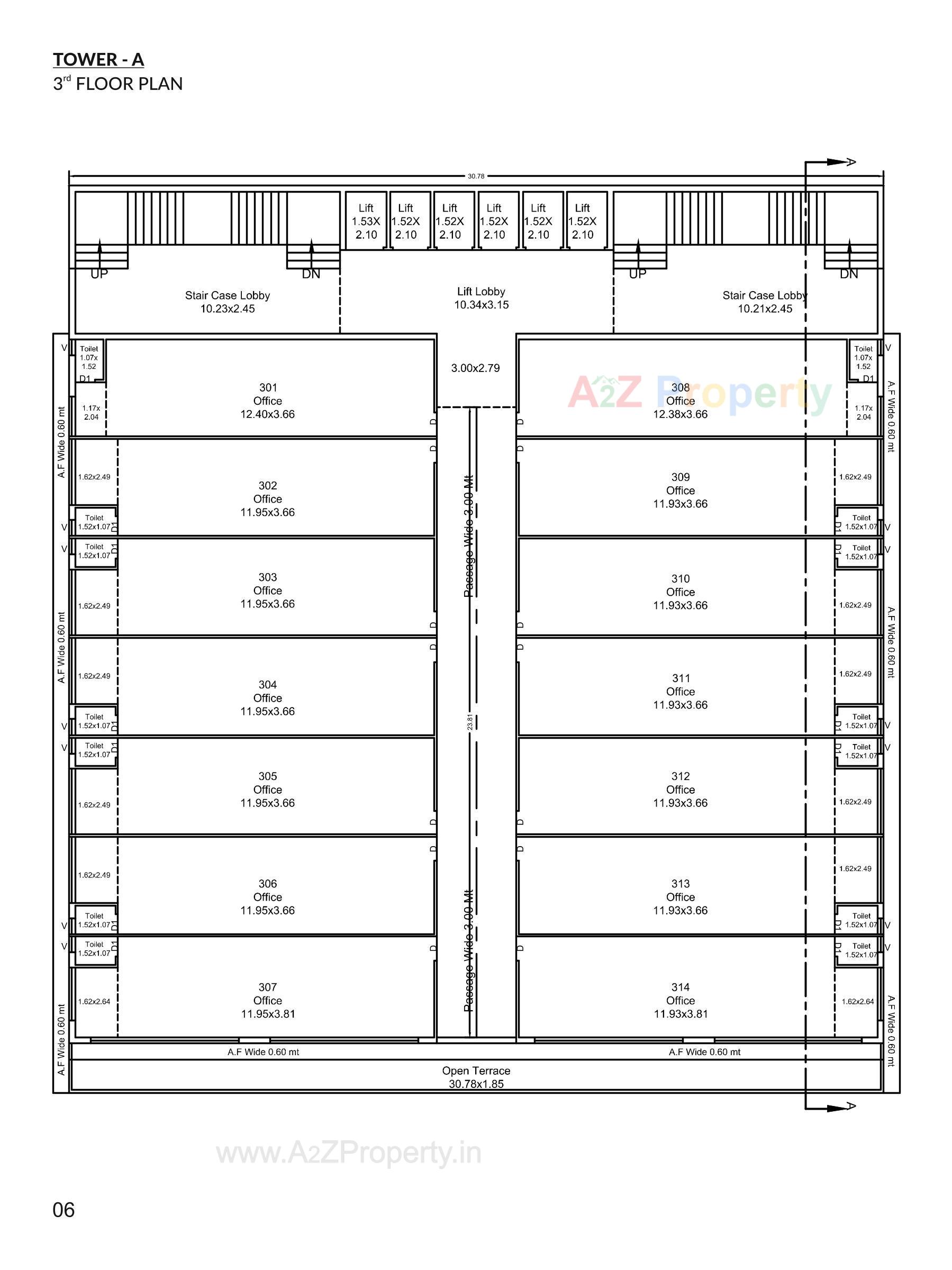 Layout of real estate project Neo Pride located at Jamnagar, Jamnagar, Gujarat