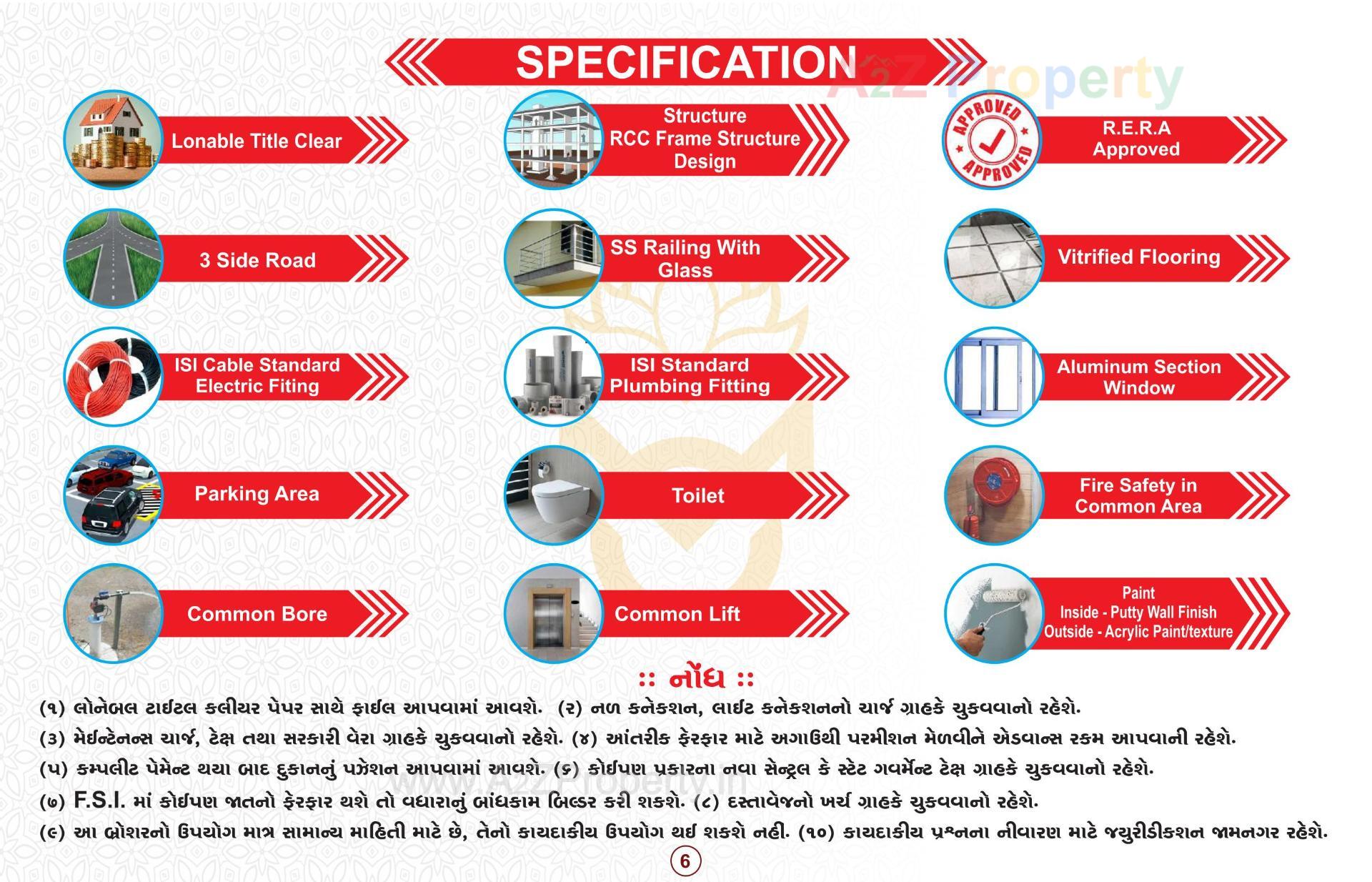  of real estate project Om Square located at Jamnagar, Jamnagar, Gujarat