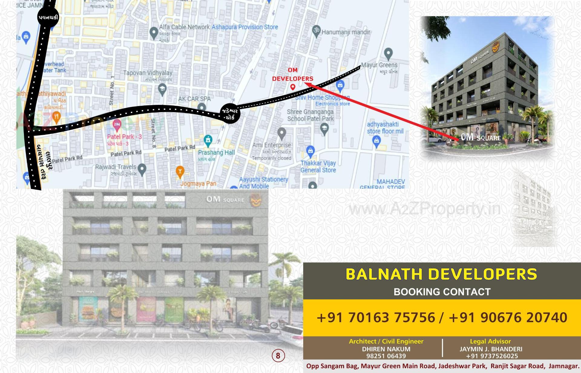  of real estate project Om Square located at Jamnagar, Jamnagar, Gujarat