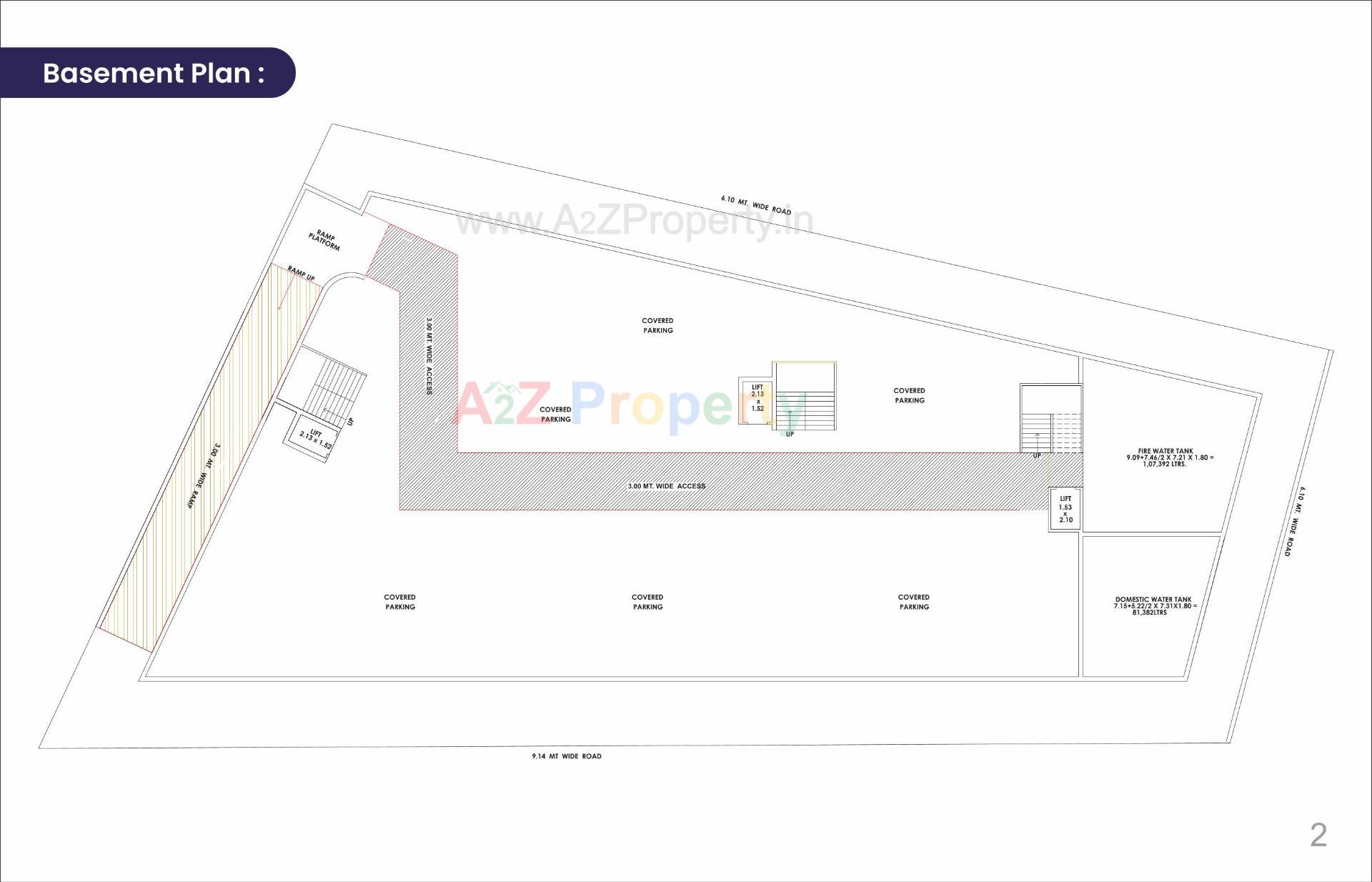 Layout of real estate project Orchid Avenue located at Jamnagar, Jamnagar, Gujarat