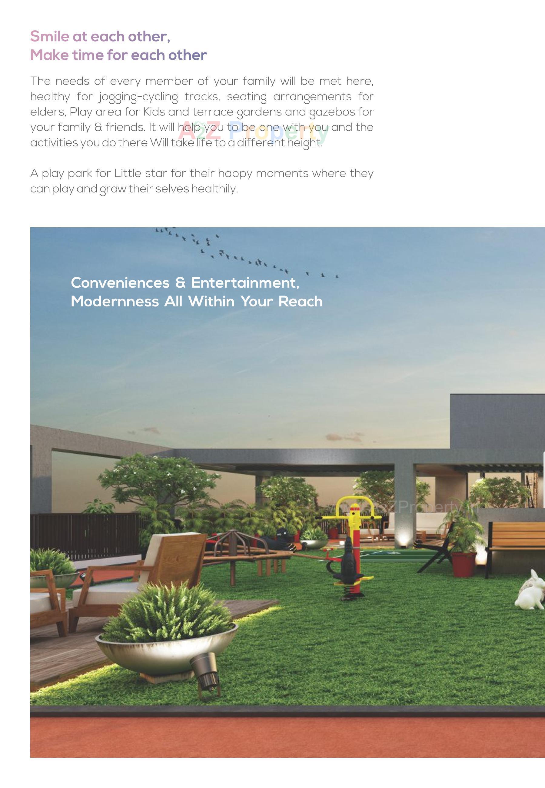 3D Elevation of real estate project Orchid Blooms located at Jamnagar, Jamnagar, Gujarat