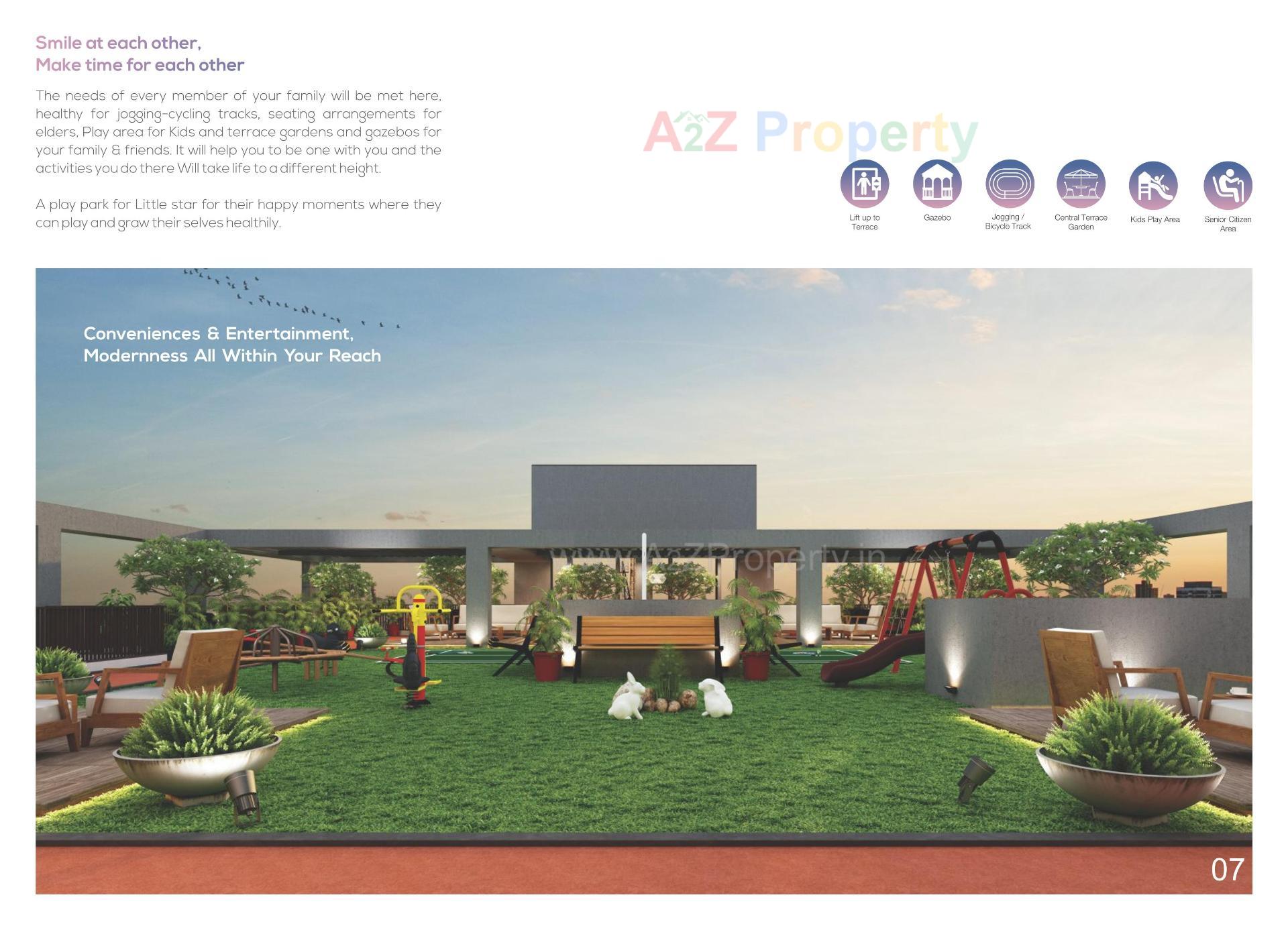 3D Elevation of real estate project Orchid Blooms located at Jamnagar, Jamnagar, Gujarat