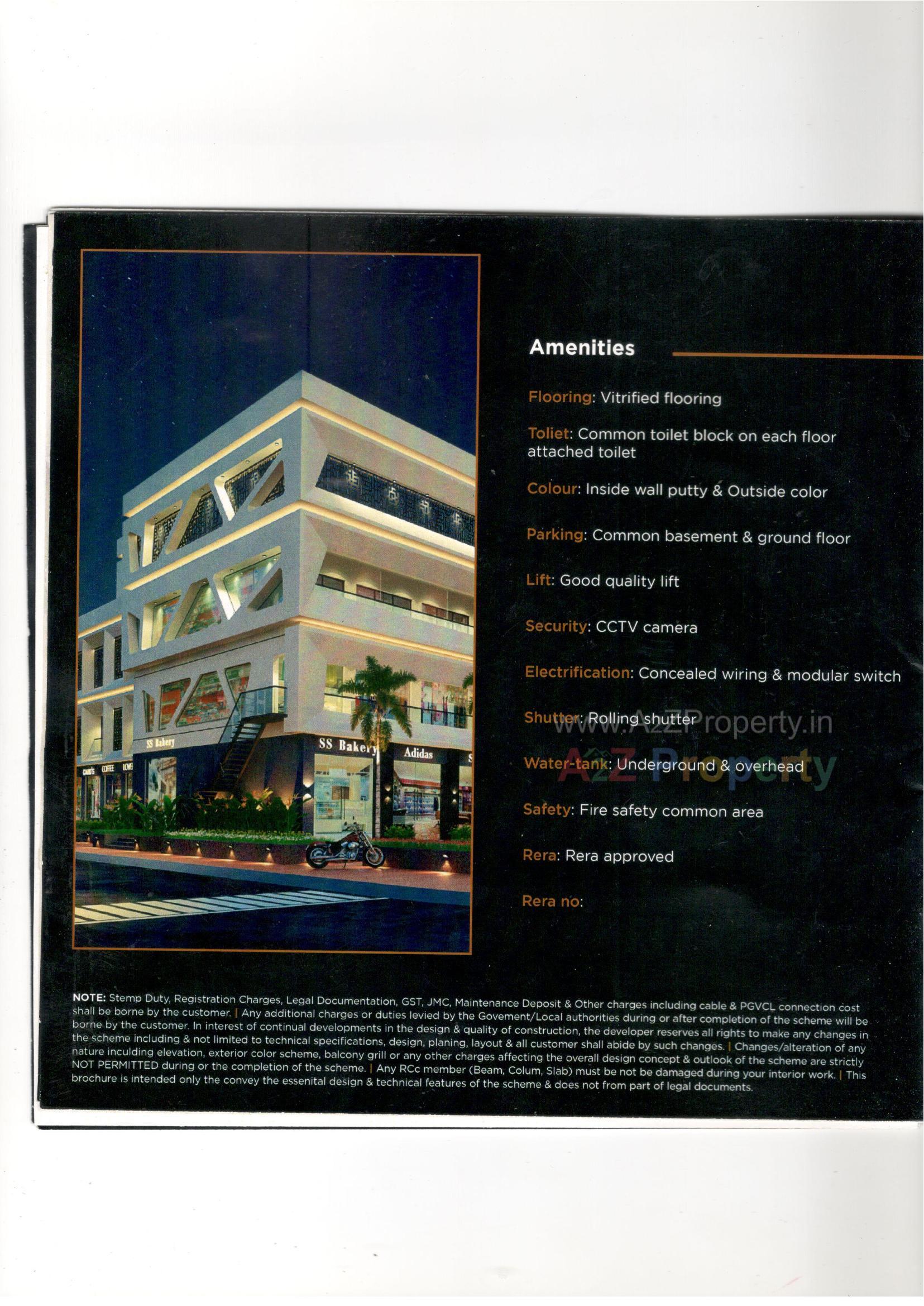  of real estate project Platinium White located at Kansumra, Jamnagar, Gujarat