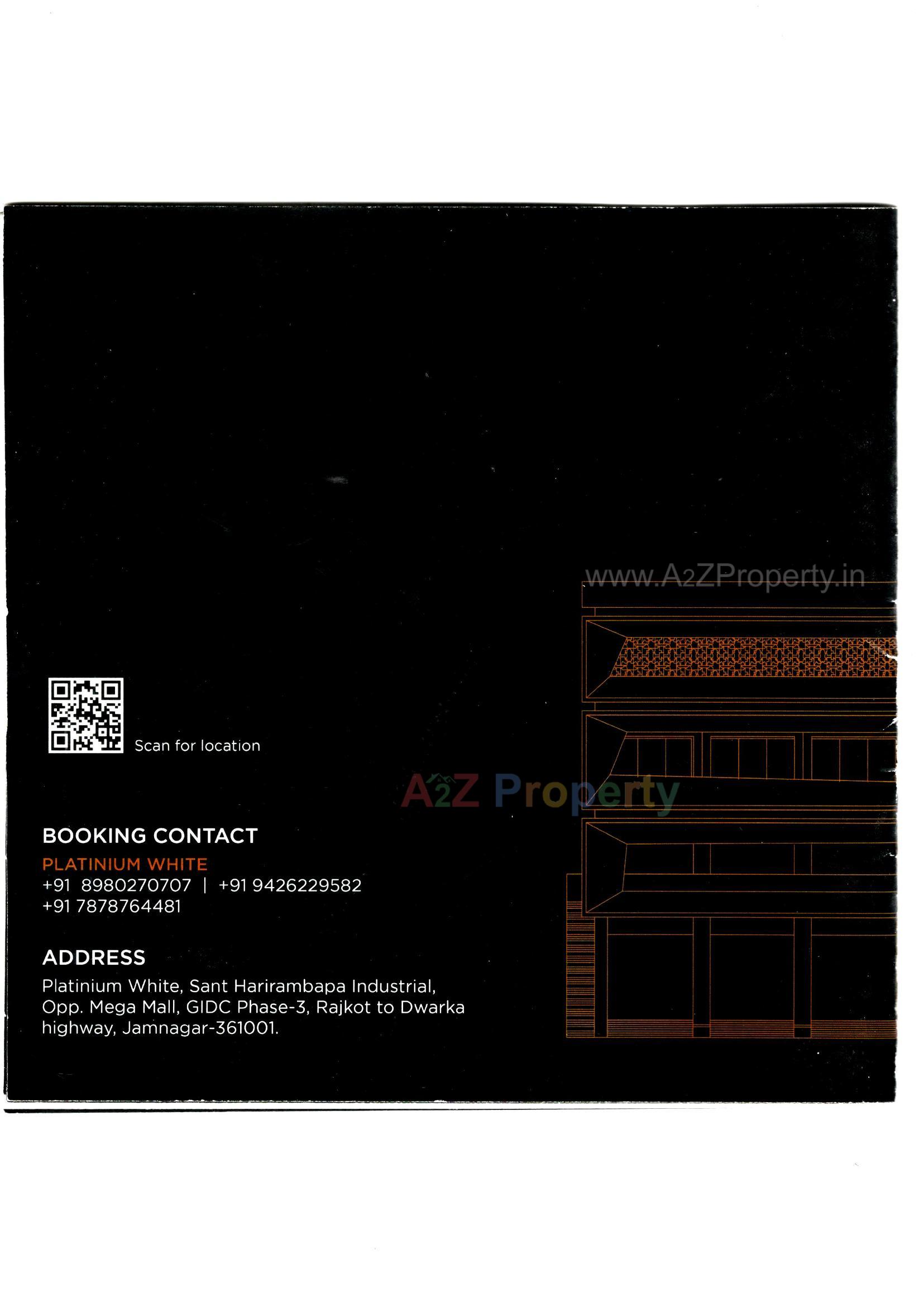  of real estate project Platinium White located at Kansumra, Jamnagar, Gujarat