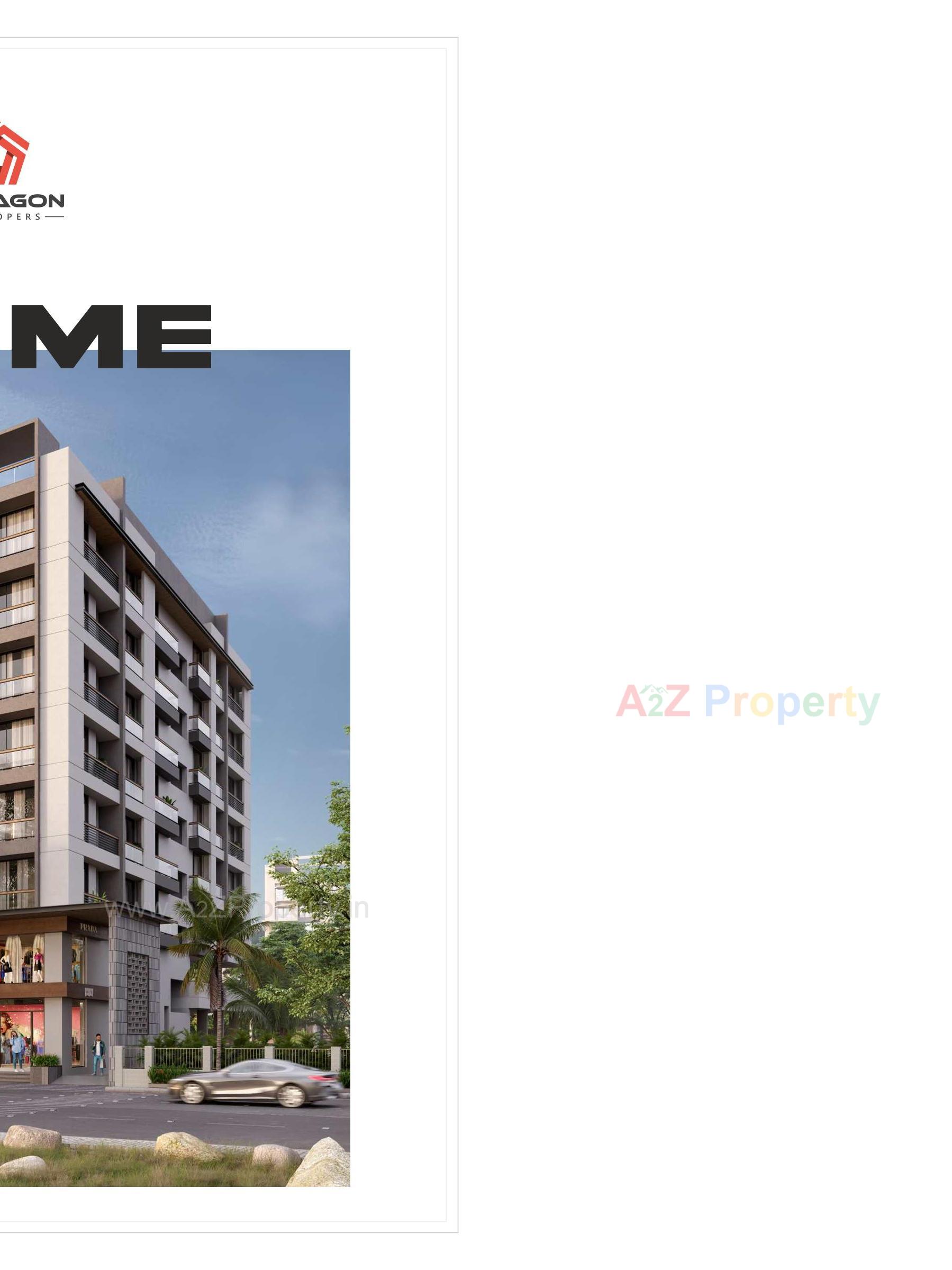 3D Elevation of real estate project Prime located at Jamnagar, Jamnagar, Gujarat