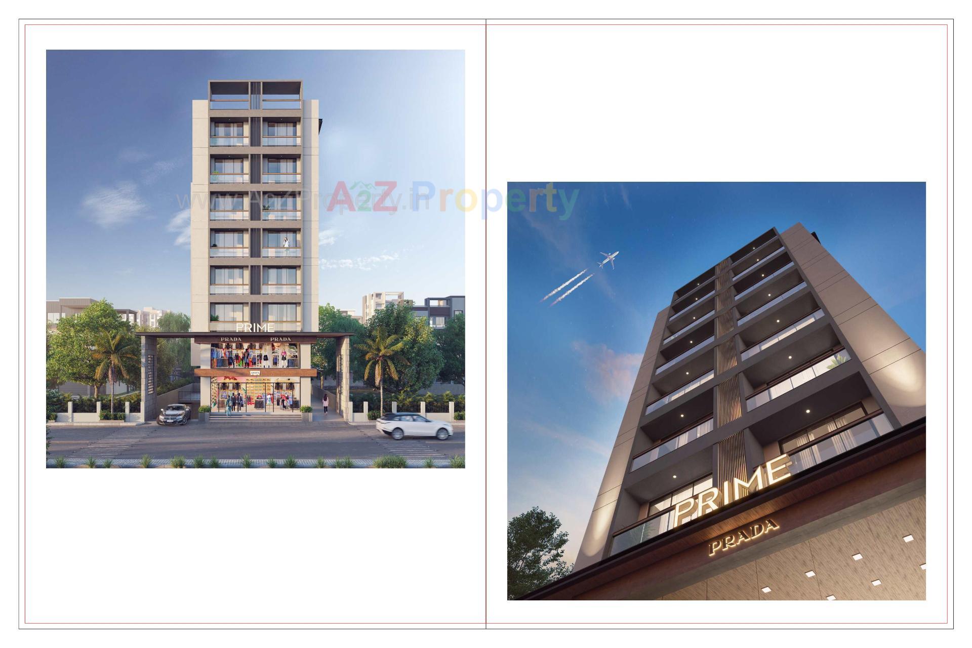 3D Elevation of real estate project Prime located at Jamnagar, Jamnagar, Gujarat