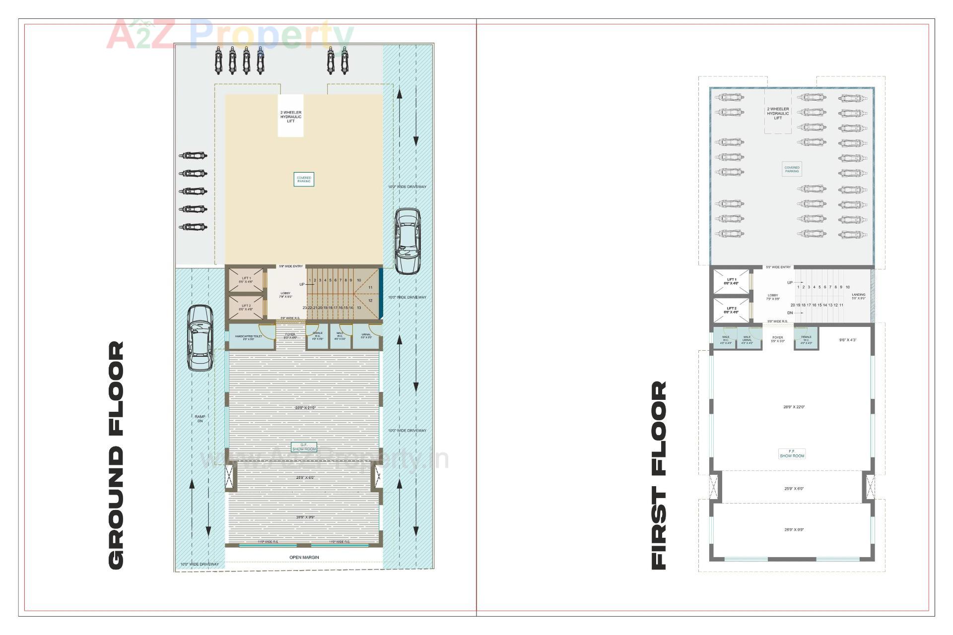 Layout of real estate project Prime located at Jamnagar, Jamnagar, Gujarat