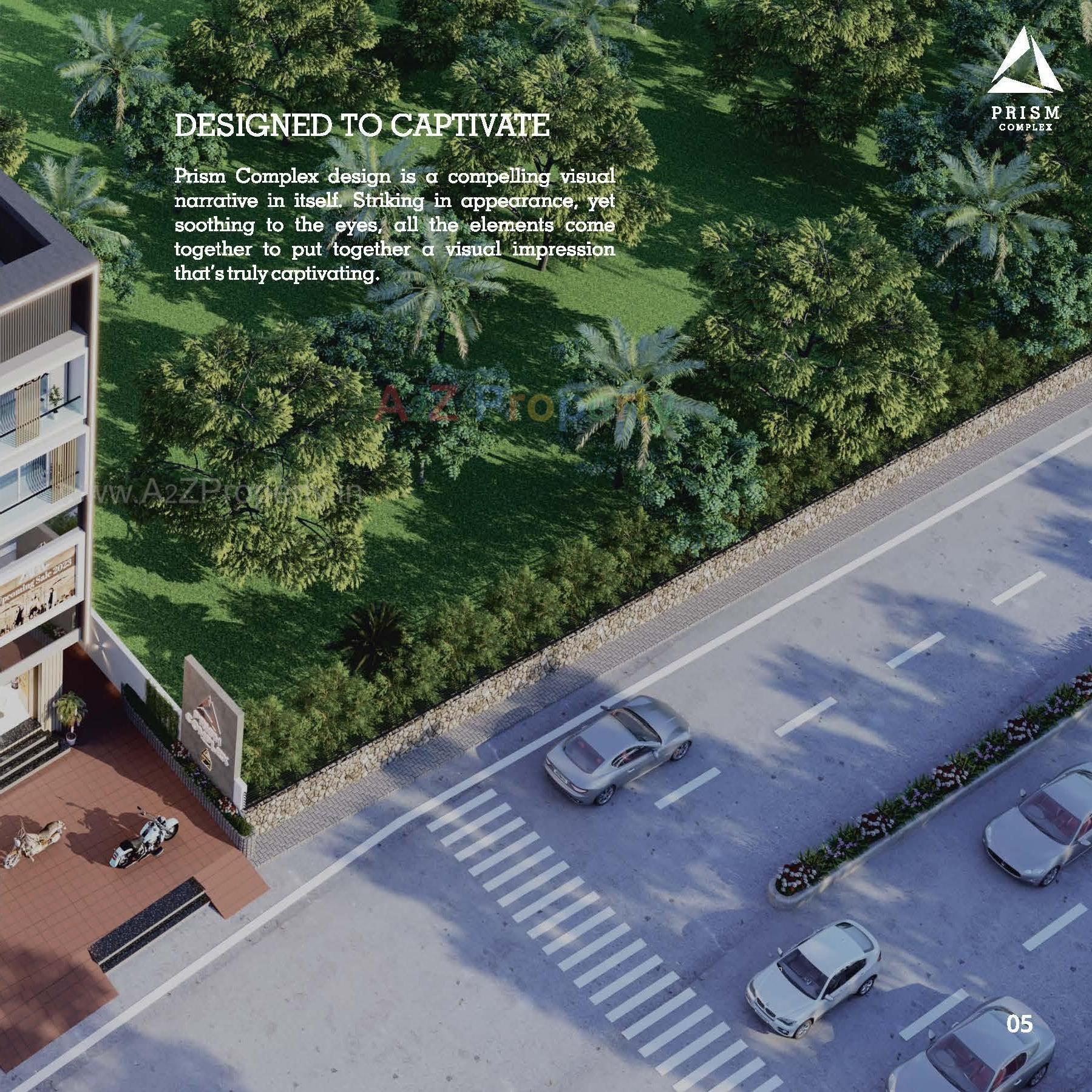 3D Elevation of real estate project Prism Complex located at Jamnagar, Jamnagar, Gujarat