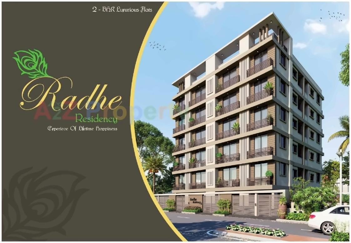 3D Elevation of real estate project Radhe Residency located at Jamnagar, Jamnagar, Gujarat