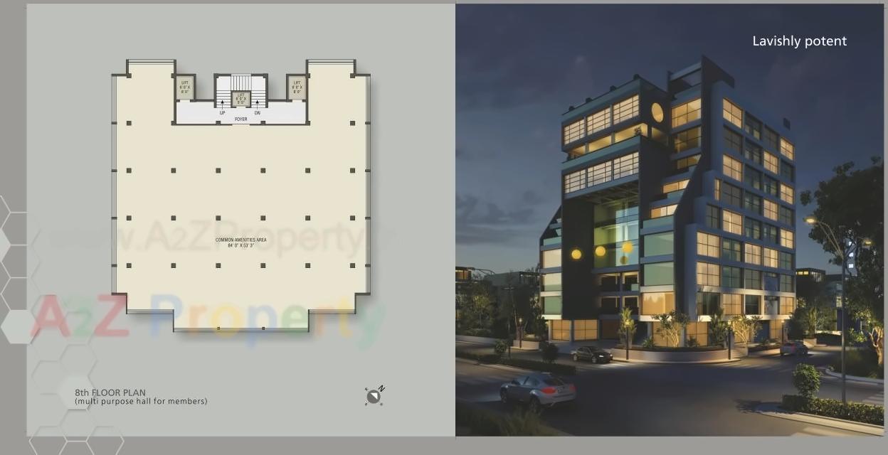 Layout of real estate project Raj Sanskruti located at Jamnagar, Jamnagar, Gujarat