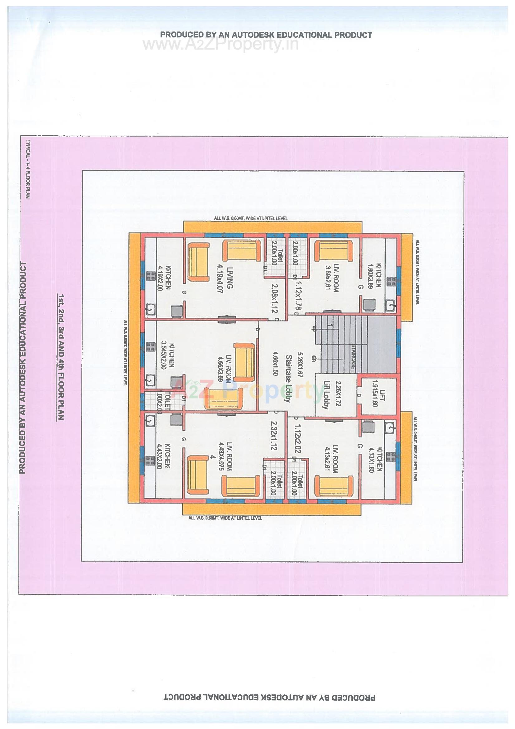 Layout of real estate project Royal Orchid located at Jamnagar, Jamnagar, Gujarat